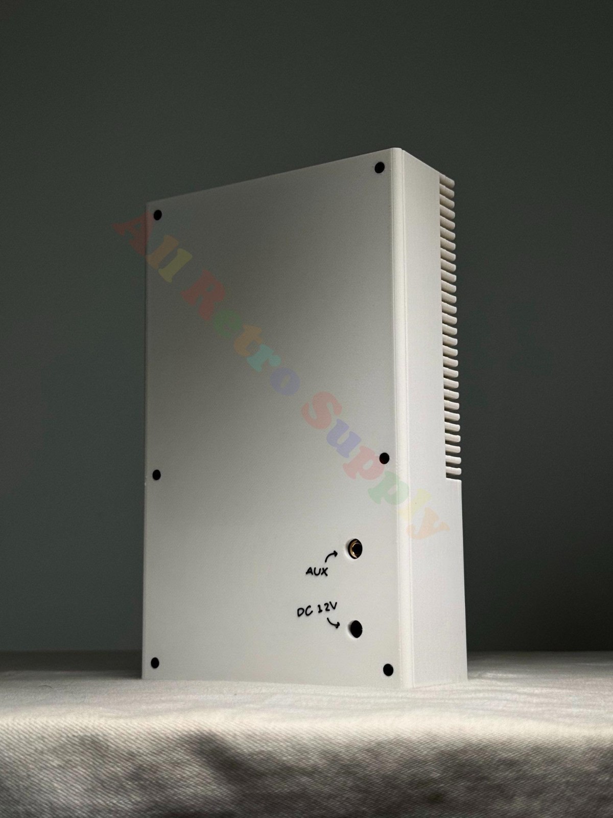 Handmade Retro Braun T3 Inspired Bluetooth Speaker-3D Print Case 100W Amplifier