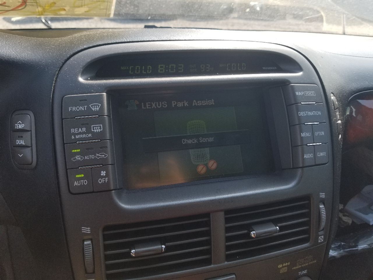 05 2005 LEXUS LS430 PIONEER TUNER 8618050190