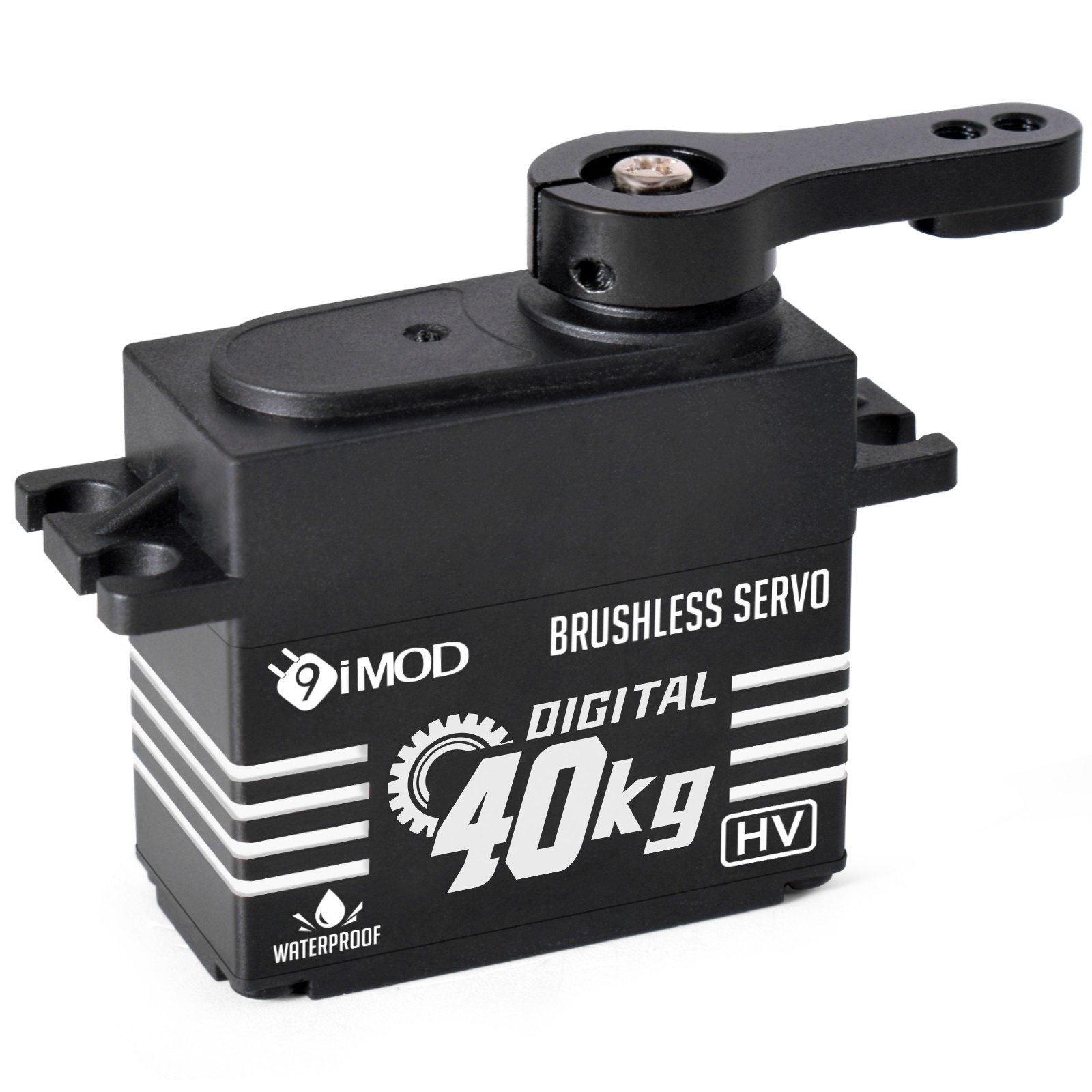 180° 40KG Brushless Servo Metal Gear Digital Servo for 1/8 1/10 RC Crawler Car