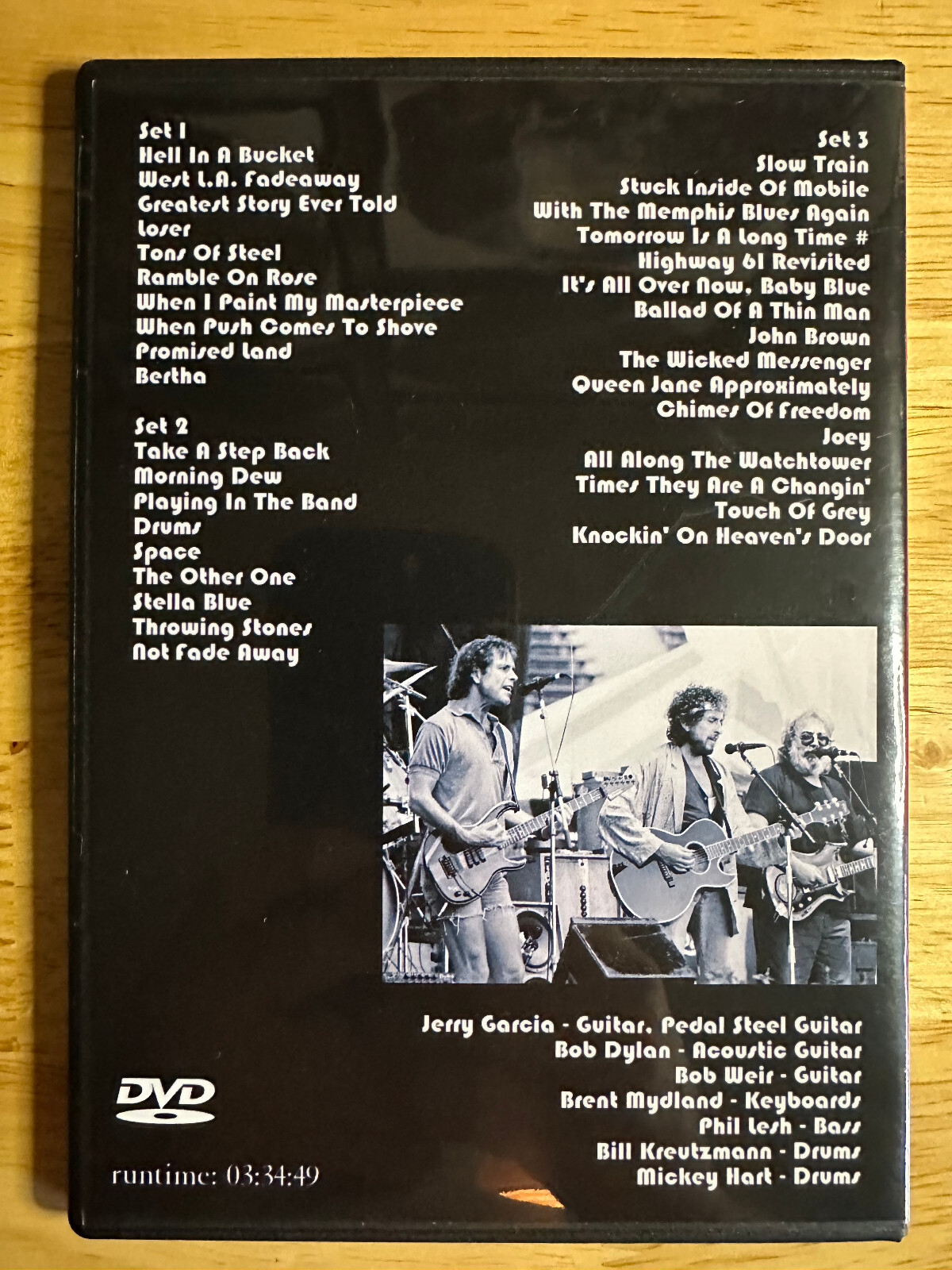 The Grateful Dead - Giants Stadium 1987 Live DVD Jerry Garcia Bob Weir Dylan