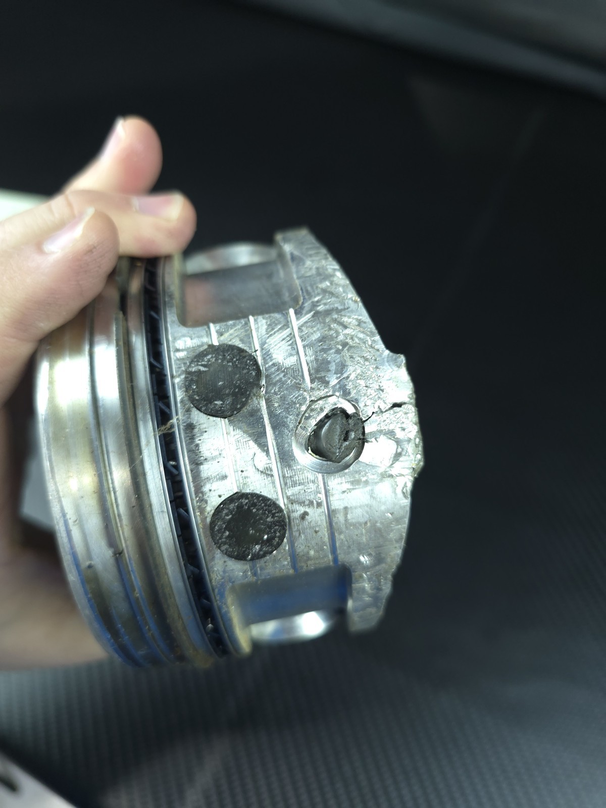 Vintage Top Fuel NHRA Piston Alcoa Venolia Nitro Hemi Man Cave Drag Racing