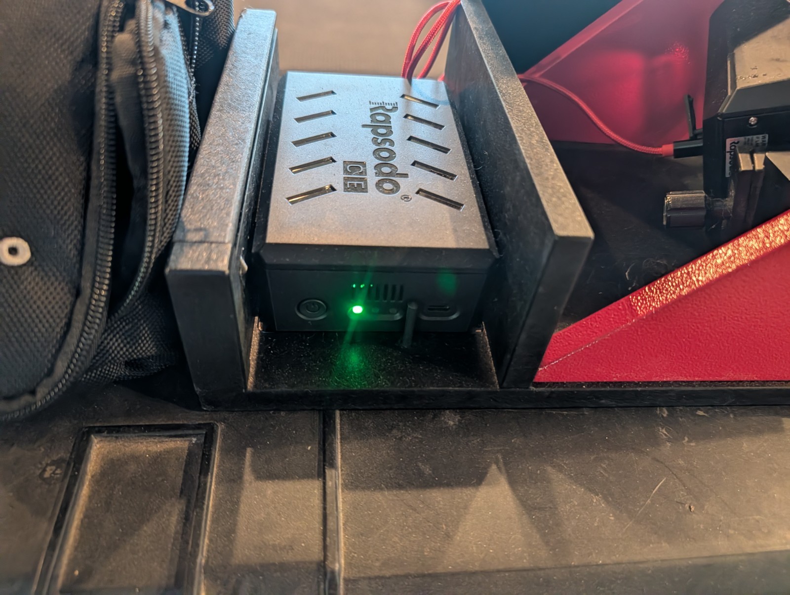 Rapsodo Hitting 2.0 Ball Flight Tracker with Rolling Case