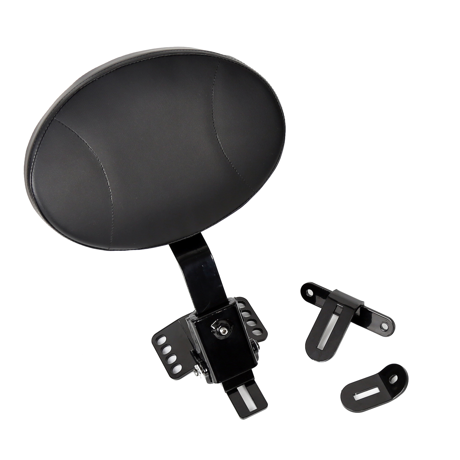 Adjustable Plug-In Rider Driver Backrest For Harley Road Electra Glide 97-24 23