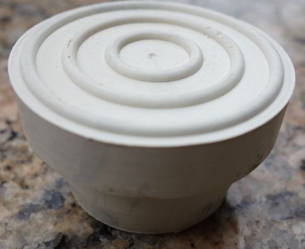 Inground Swimming Pool Male Ladder Rubber Bumpers Universal Set Of 2