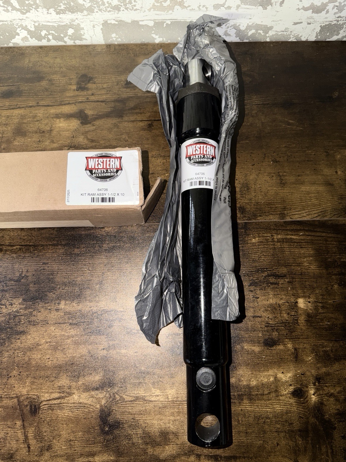 NEW! Western Midweight Snow Plow Angle Cylinder 64706 1.5x10 Series 2 Pro-Plow