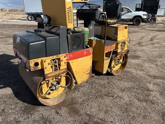 1990 Dynapac CC101 Double Smooth Drum Roller Asphalt # 4287