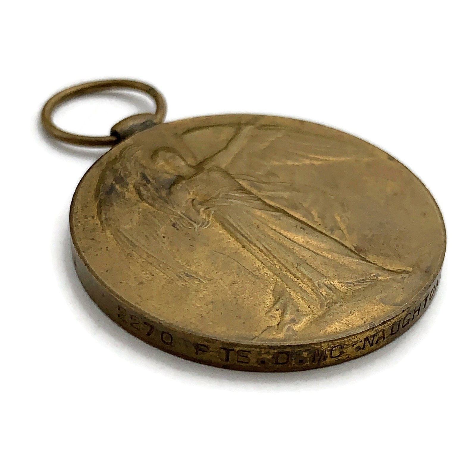 Killed in Action KIA 1914 Black Watch Royal Highlanders Victory Medal McNAUGHTON