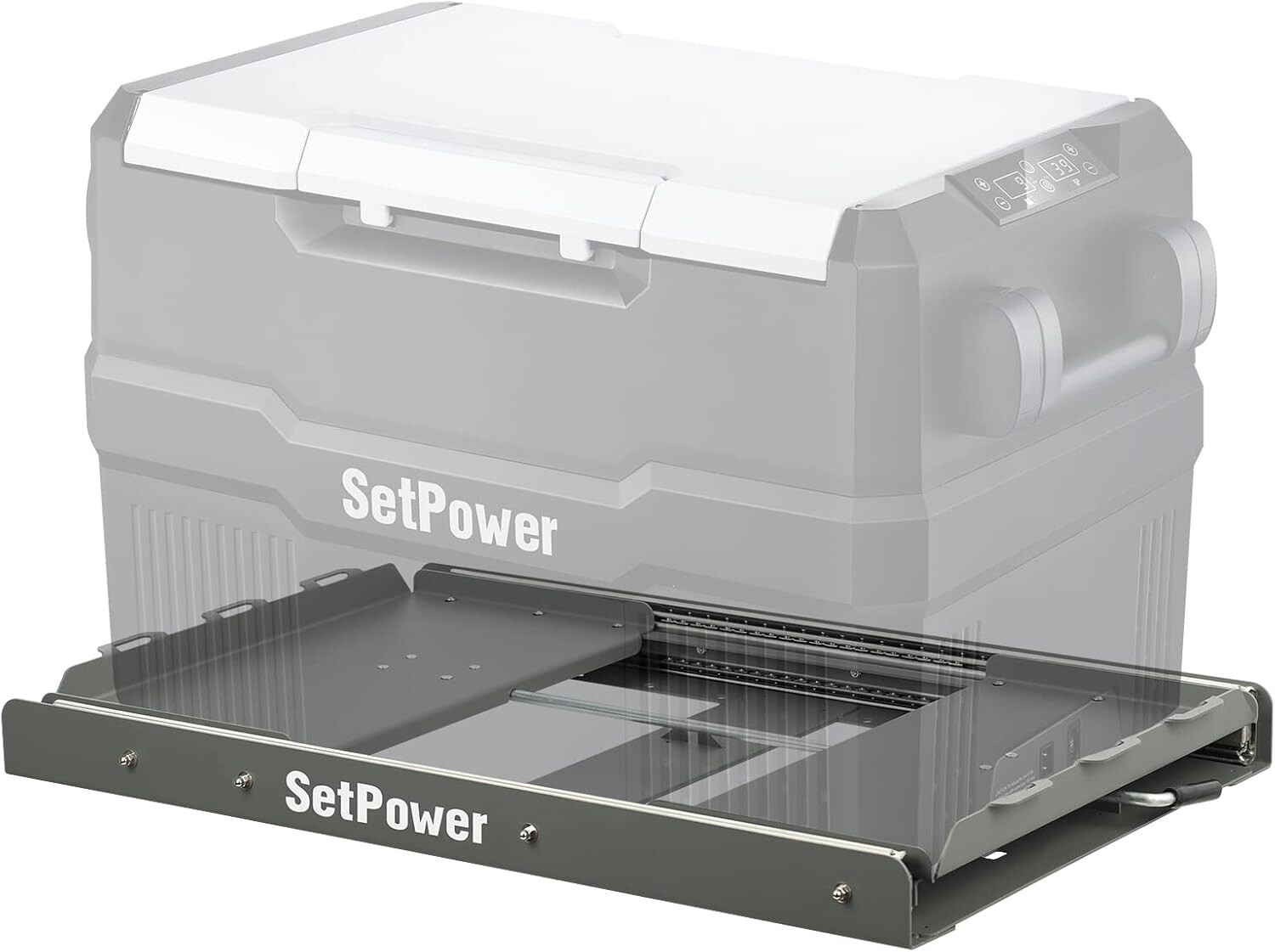 Setpower PT35 Car Refrigerator with Slide 35L Dual Zone Portable Freezer 0℉-50℉