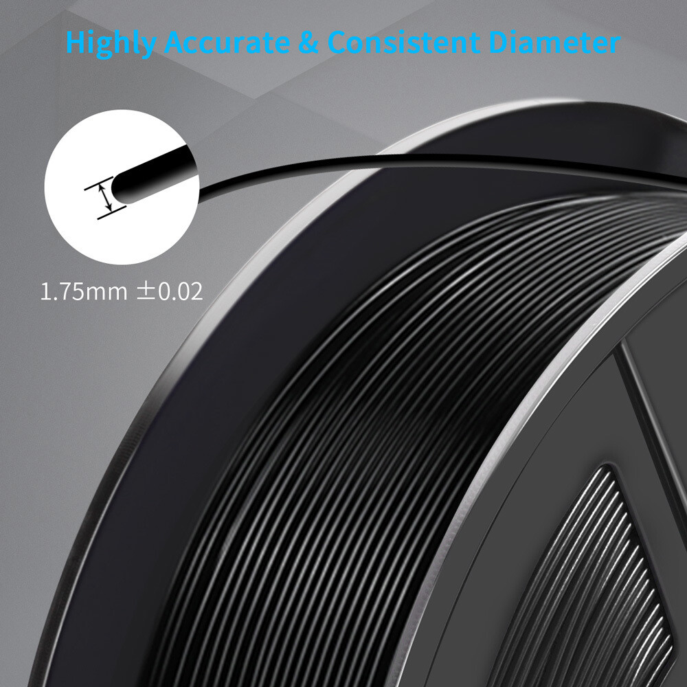 SUNLU 10×1KG 1.75MM PETG Filament High toughness 3D Printer Consumables