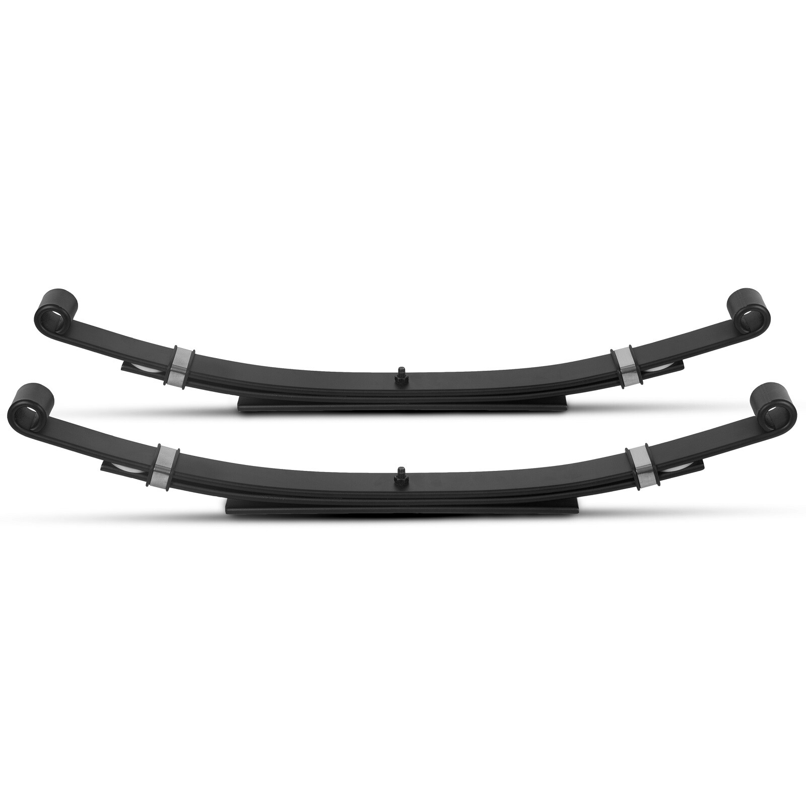 6" A-Arm Lift Kit & Rear Leaf Springs Black For 1982-2003 Club Car DS Golf Cart