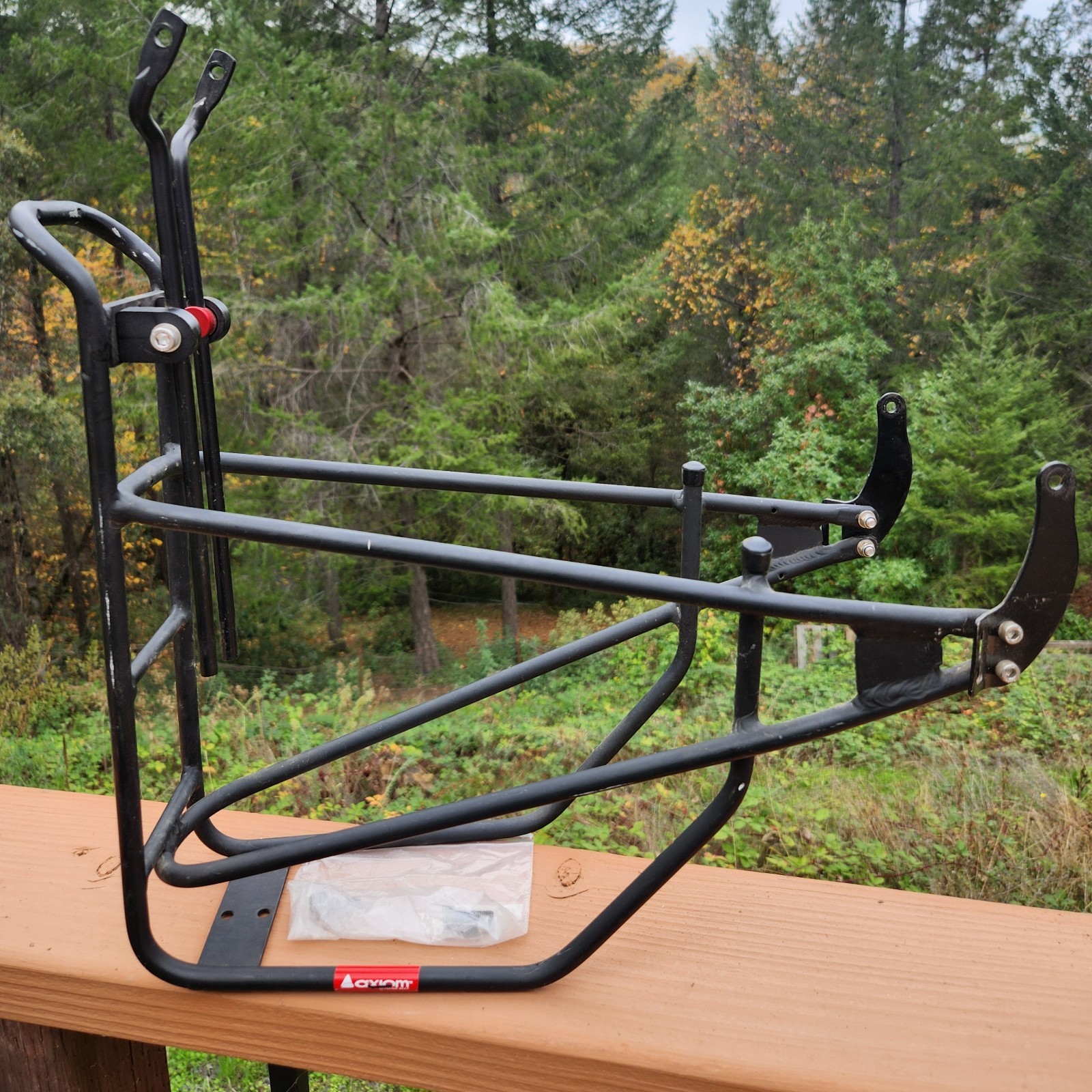 Axiom Streamliner Rear Wheel Bike Rack Black Aluminum Alloy Lightweight Road 700