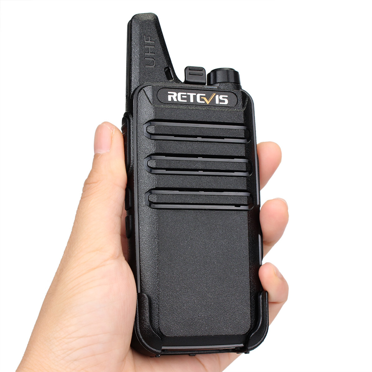 2Pack Retevis RT22 UHF Walkie Talkies Two Way Radios for church/School