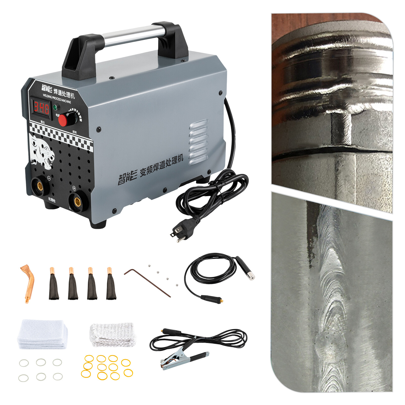 1000W Welding Bead Processor Weld Cleaning Machine For Metal/arc/laser Welding!