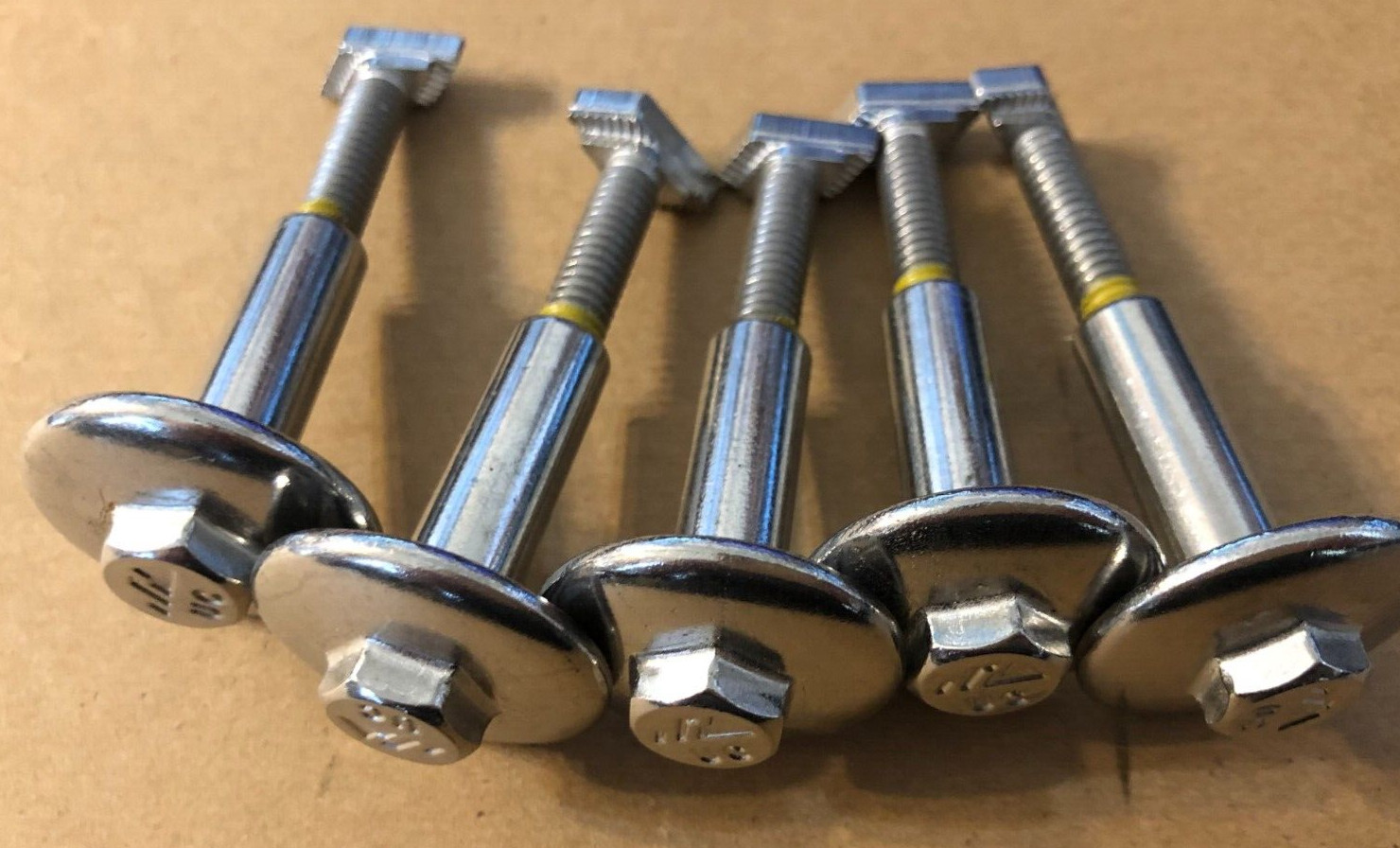 5 pcs IronRidge UFO-CL-01-A1 Rev B Universal Module Clamp CLEAR FIVE IRON RIDGE