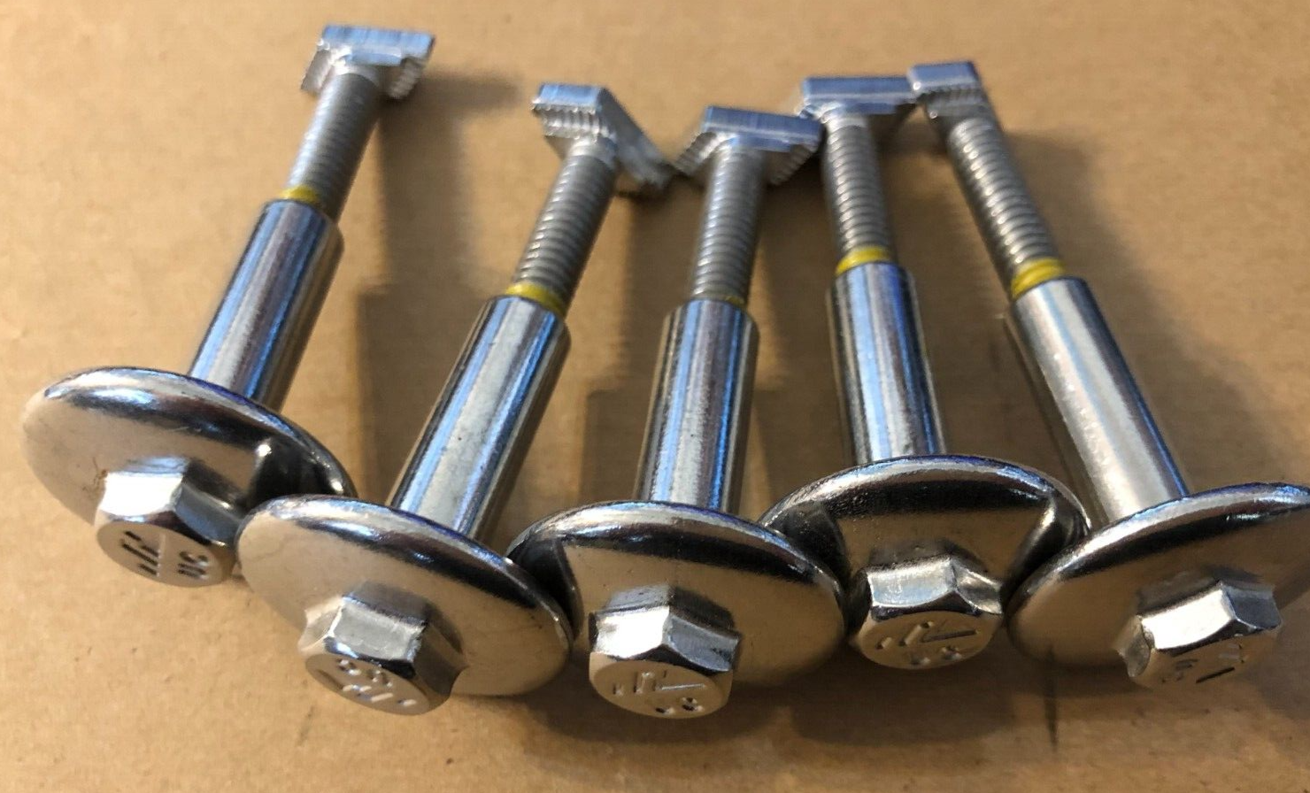 ×5IronRidge UFO-CL-01-A1 Rev B Universal Module Clamp CLEAR FIVE IRON RIDGE !!