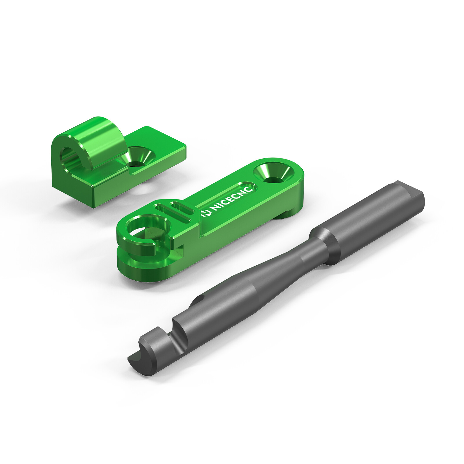 Aluminium Motorcycle One Finger Clutch Arm For Kawasaki KLR650 KLR 650 2008-2024