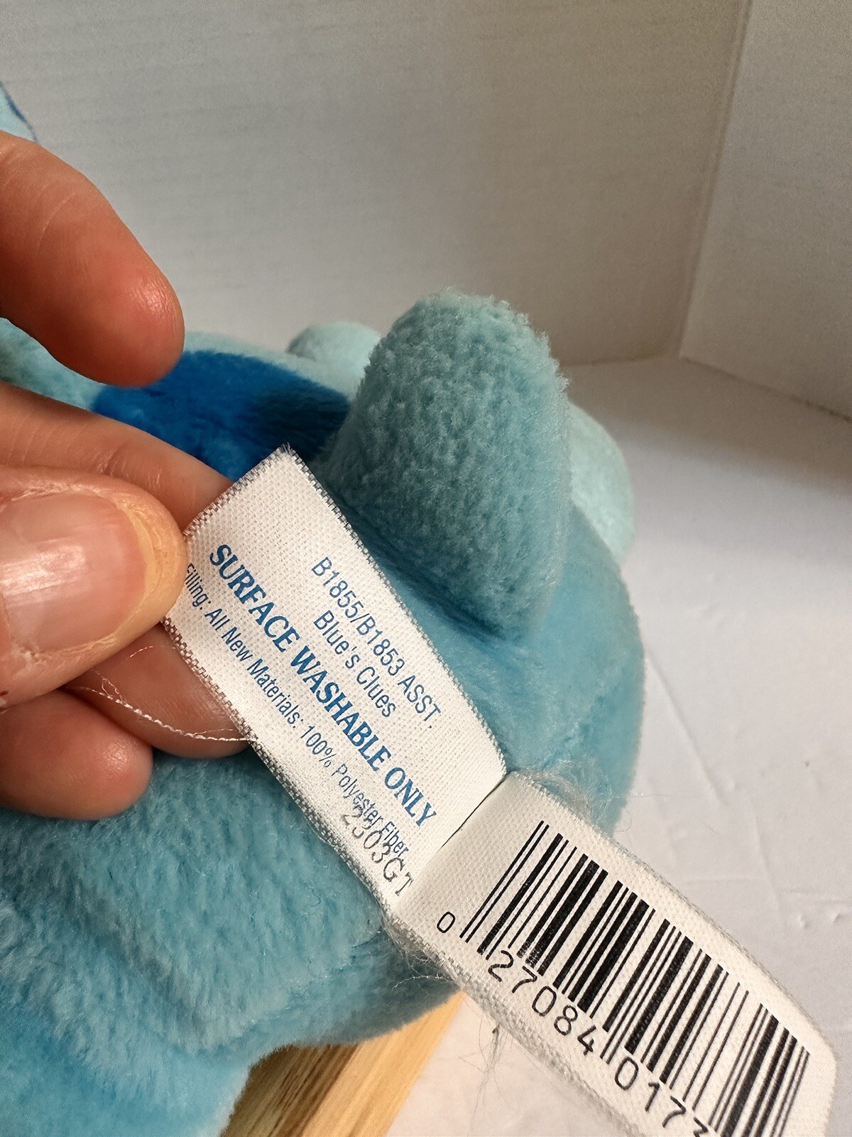 TY 2012 & Fisher Price 2002 Blue’s Clues Plush