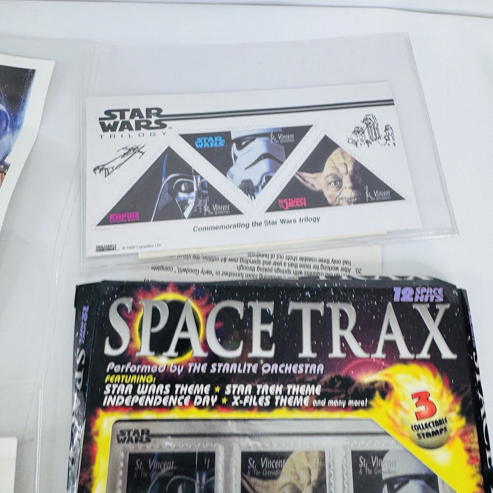 St. Vincent Togo Star Wars Stamps 1st Day Issues Lot Commemorating the Trilogy