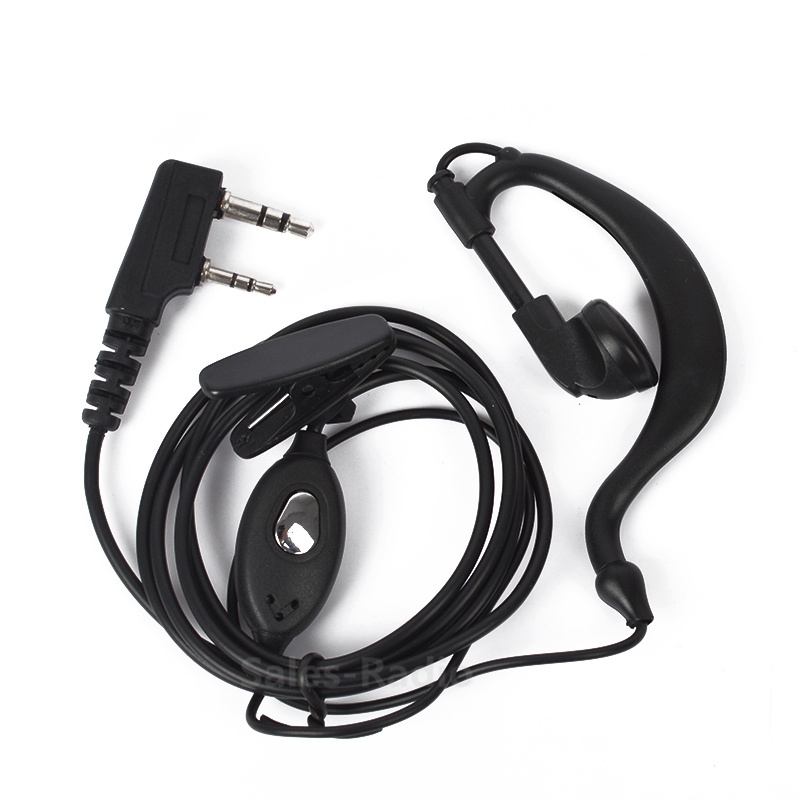 10PCS Headset Earpiece Mic For Baofeng UV-5R UV-82 BF-888S BF-88A Retevis Radios