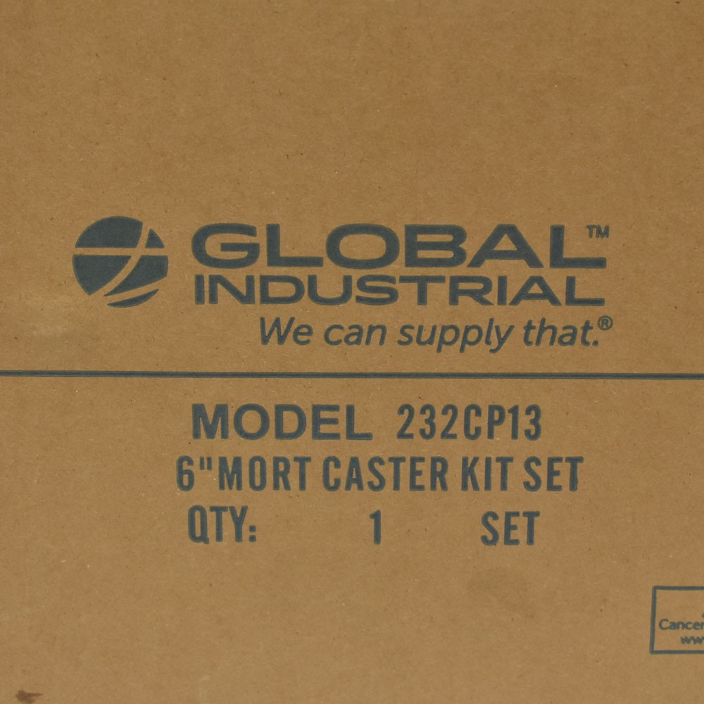 NEW Global Industrial Folding Truck Cart Shelf Rolling 1200lb - 43" x 32" x 67"