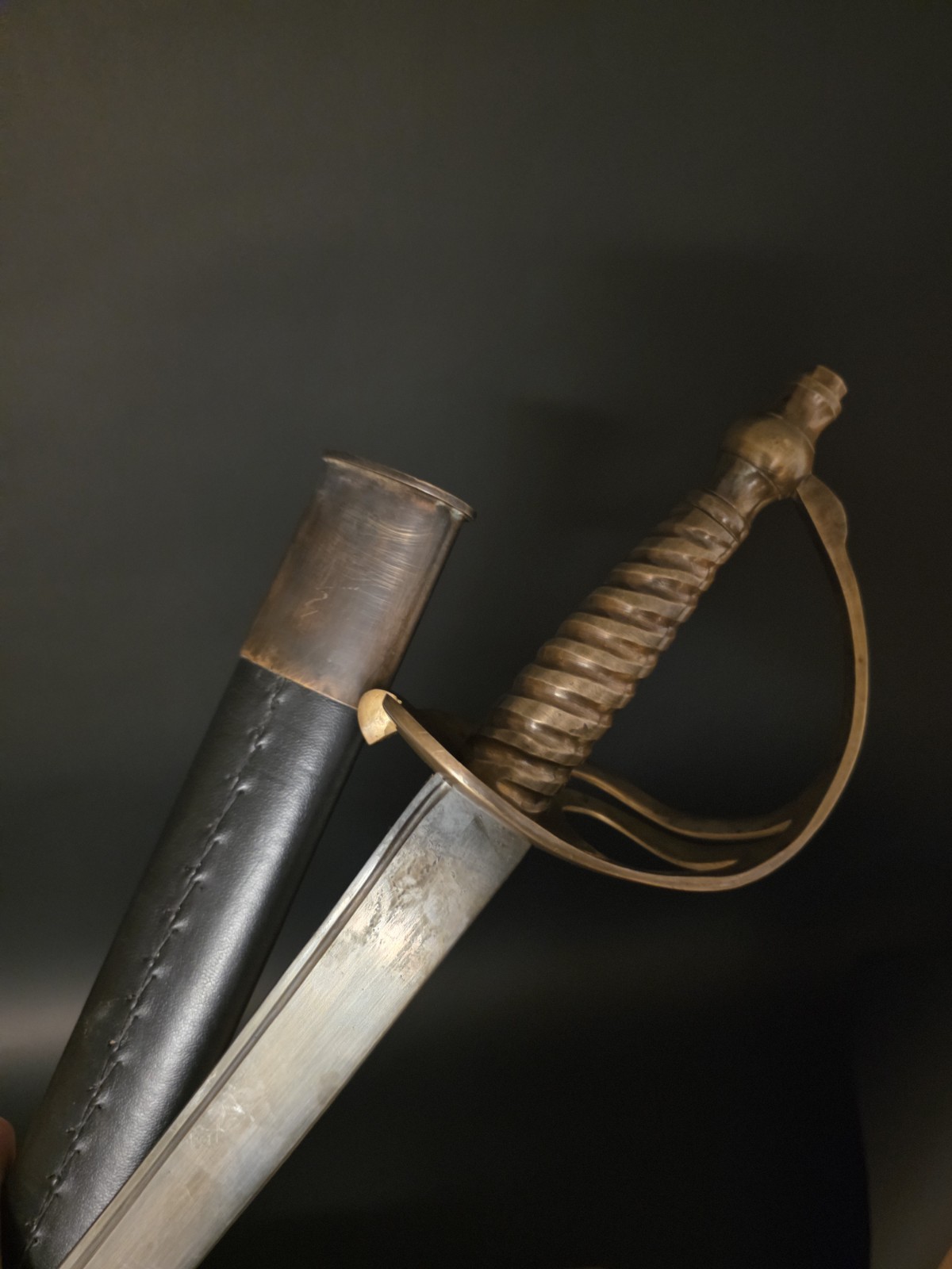 26" Antique Style Officers English Cutlass Hanger Sword Rev War