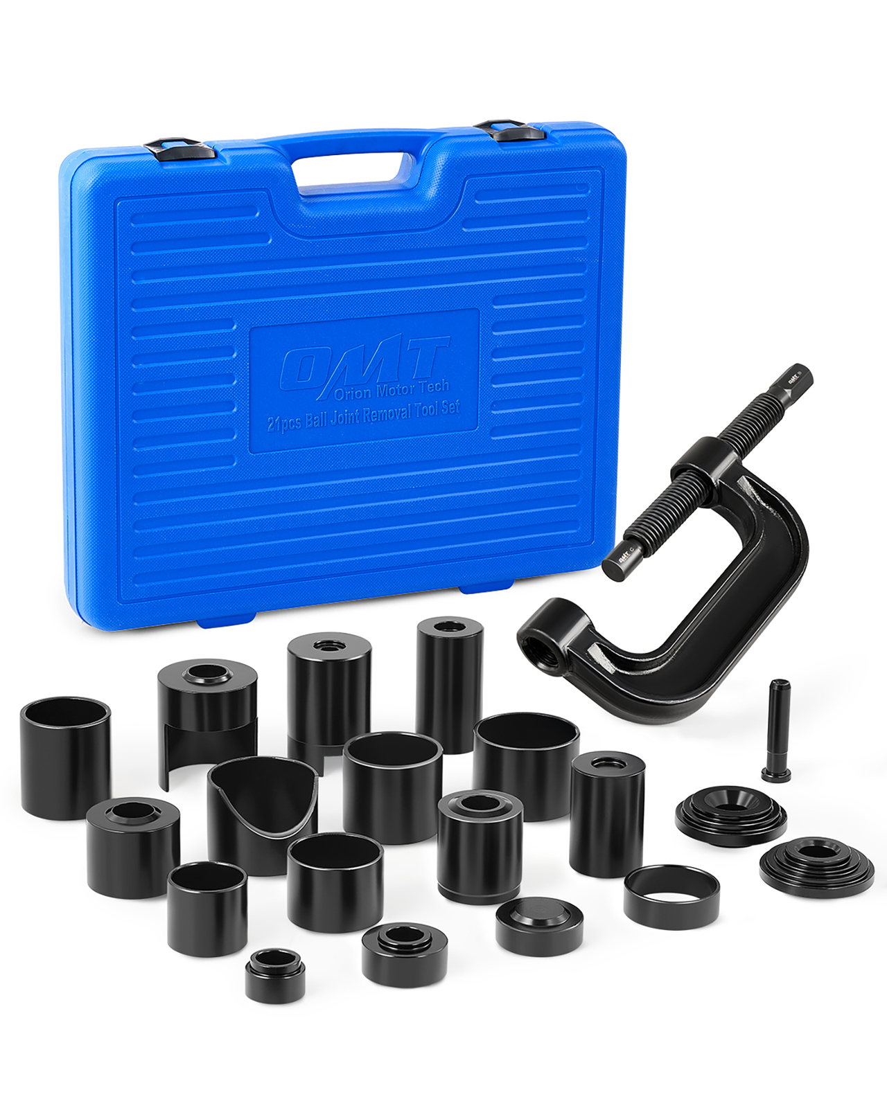 21Pcs Auto Ball Joint Press U Repair Removal Installer Tool & Master Adapter Kit