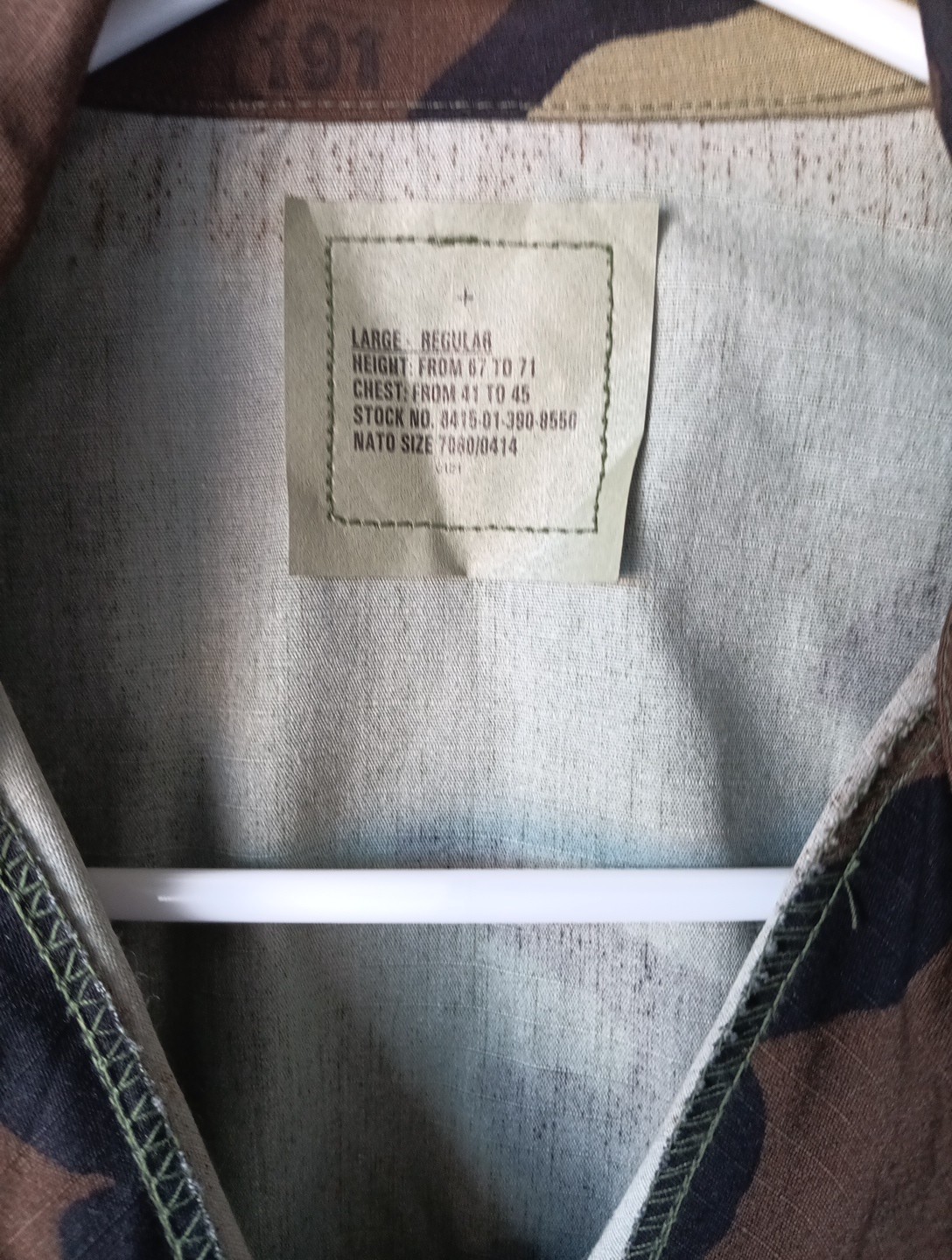 NWT US Army Combat Tousers Hot Weather Coat Uniform Med L Pants Woodland Camo