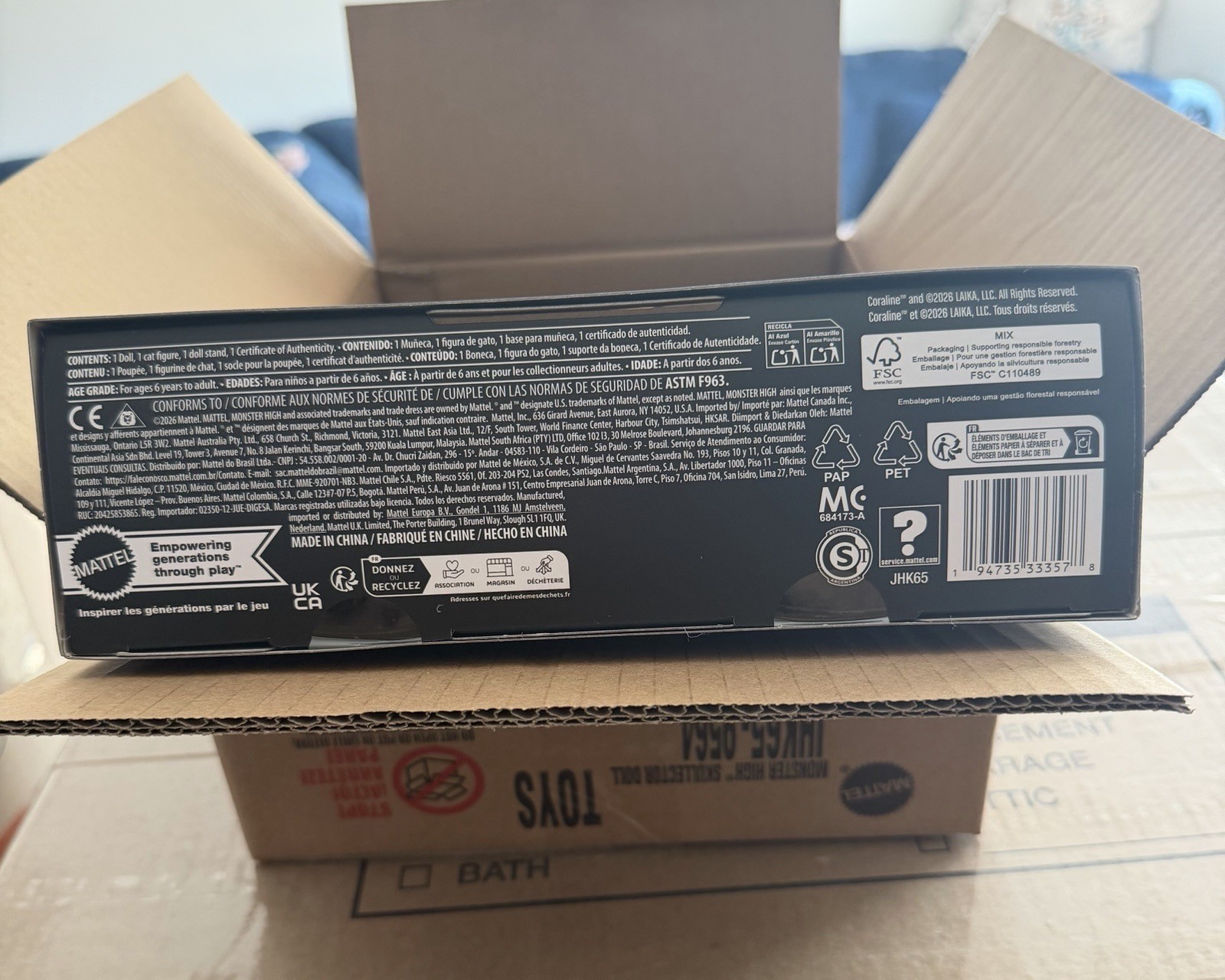 Monster High Doll Coraline Skullector Collectors Limited Edition ❤️IN HAND❤️