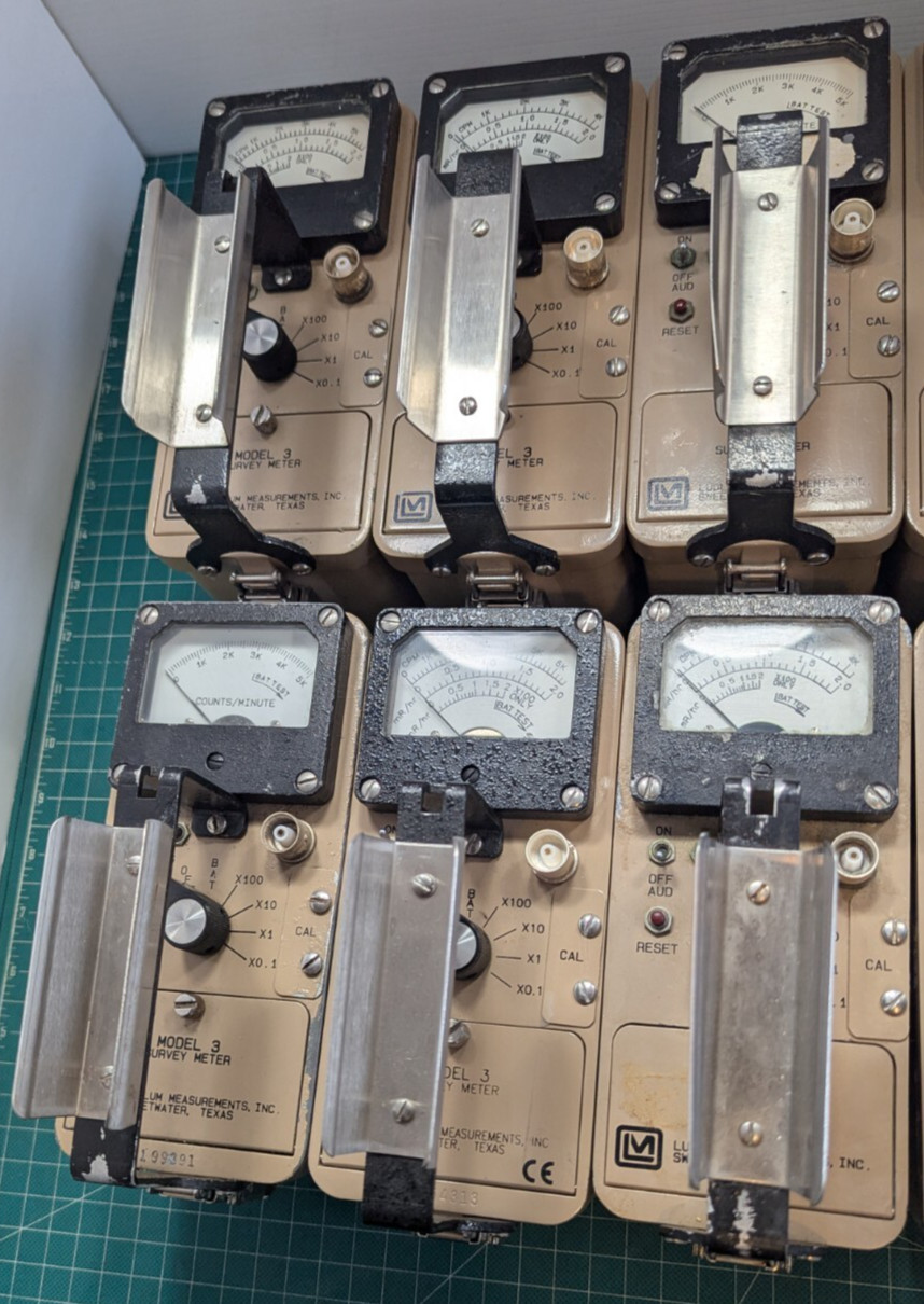 3rd Gen. 1x Ludlum Model 3 Survey Meter, Verified, and GUARANTEED for 1 yr