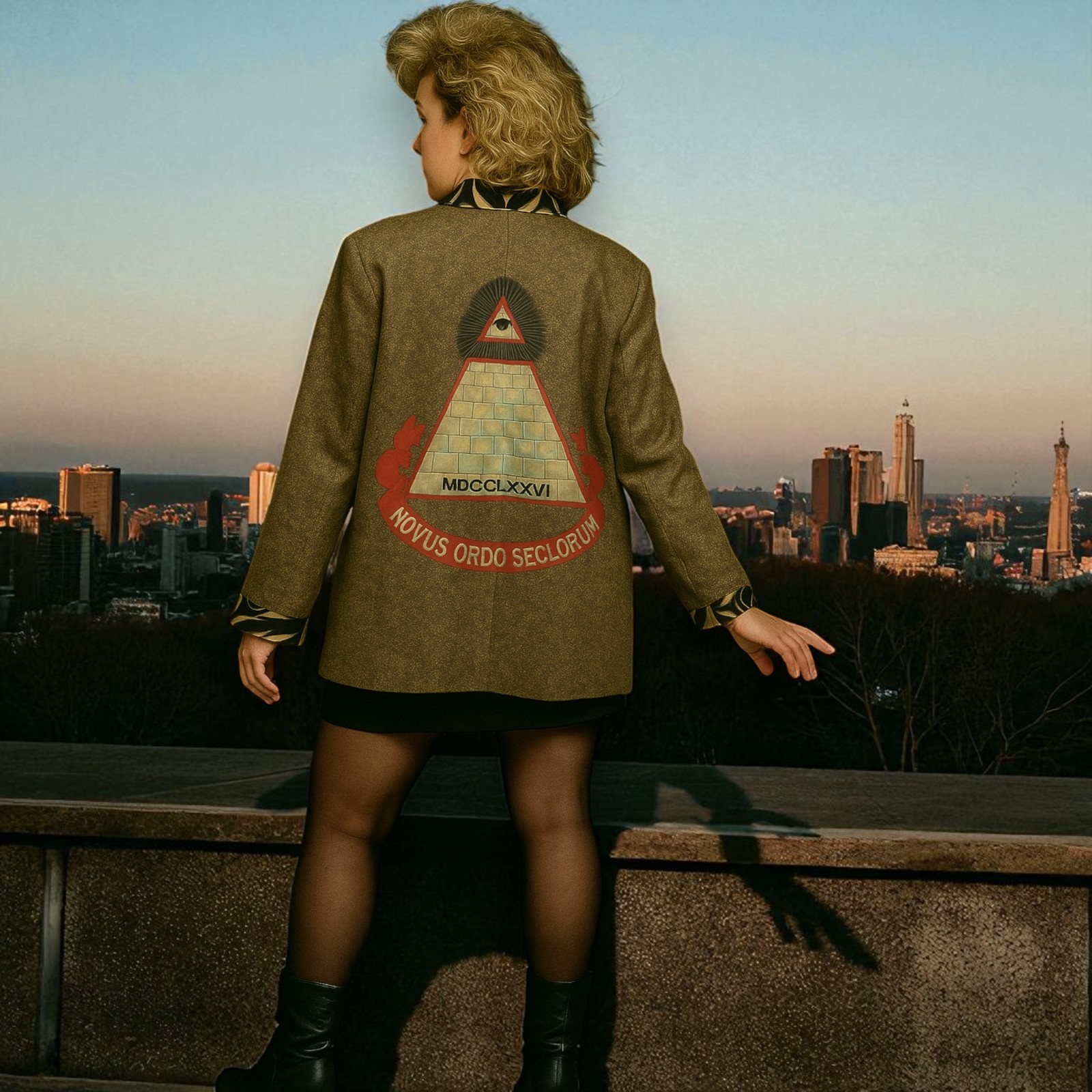 80s Inspired Desperately Seeking Susan Jacket for Women-Size XS - 5XL