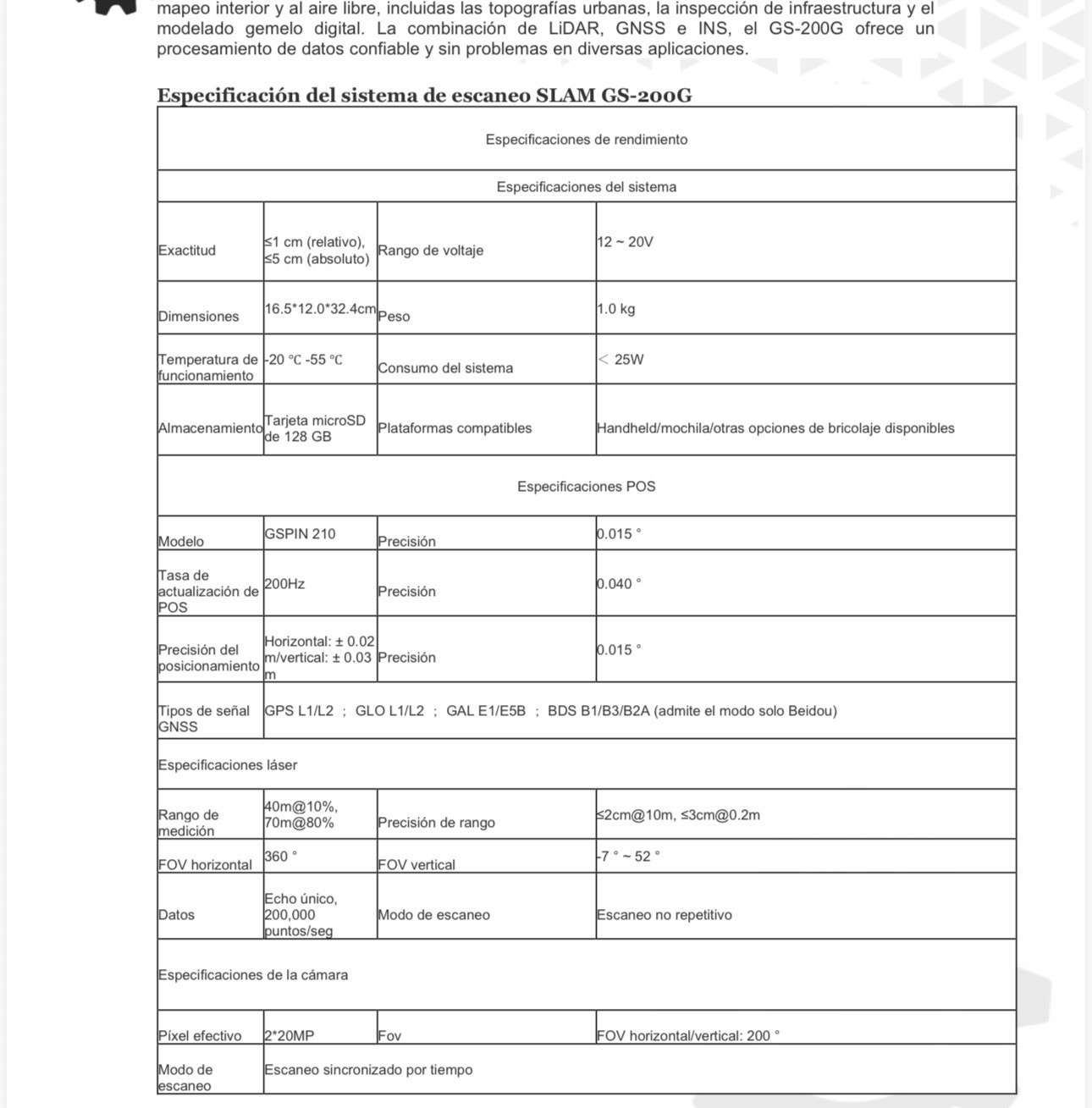 Slam GS200, módulo RTk, En Topografía, Ingenieros arquitectos entrega inmediata