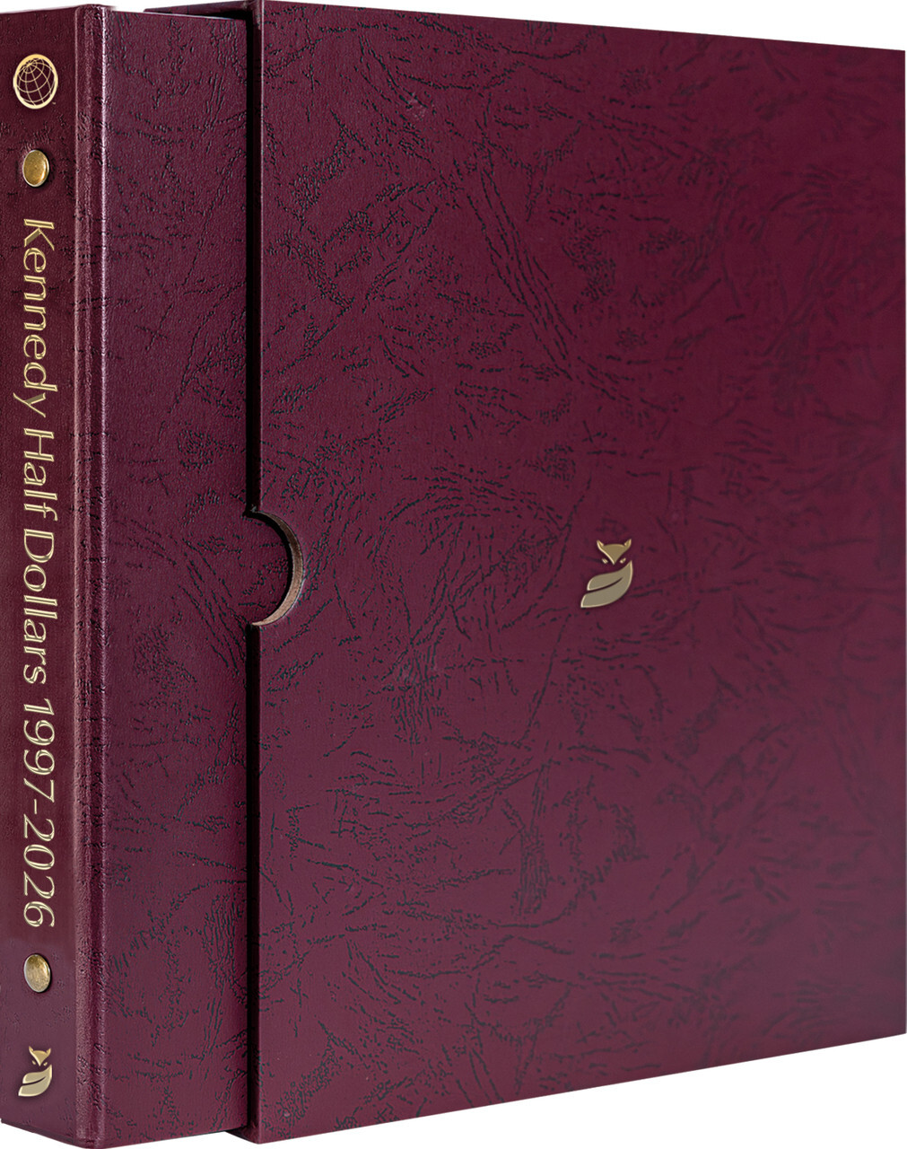 Whitman Prestige™ Album-Kennedy Half Dollars: 1997-2026 Date & Mintmark Set(Bur)