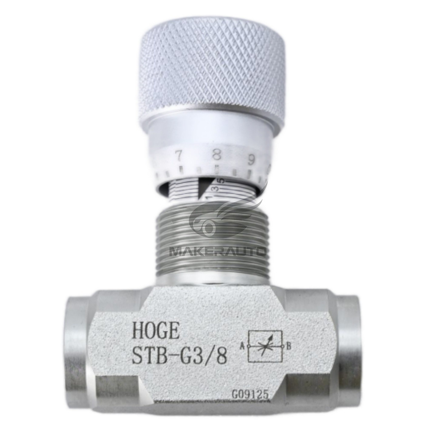 3/8" L08 -Hydraulic Flow Control Valve - STB-G3/8 - Fit Mini Excavator USA