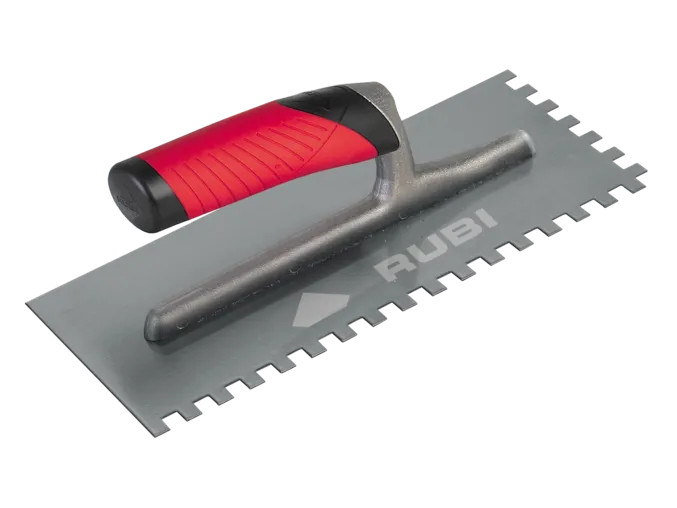 Rubi Stainless Steel Square Notch Trowels