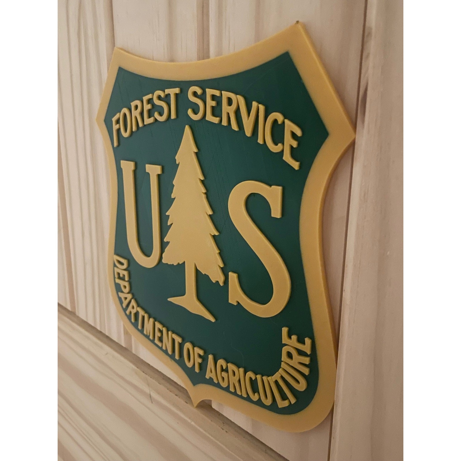 US Forest Service Department of Agriculture Sign National Forest Park