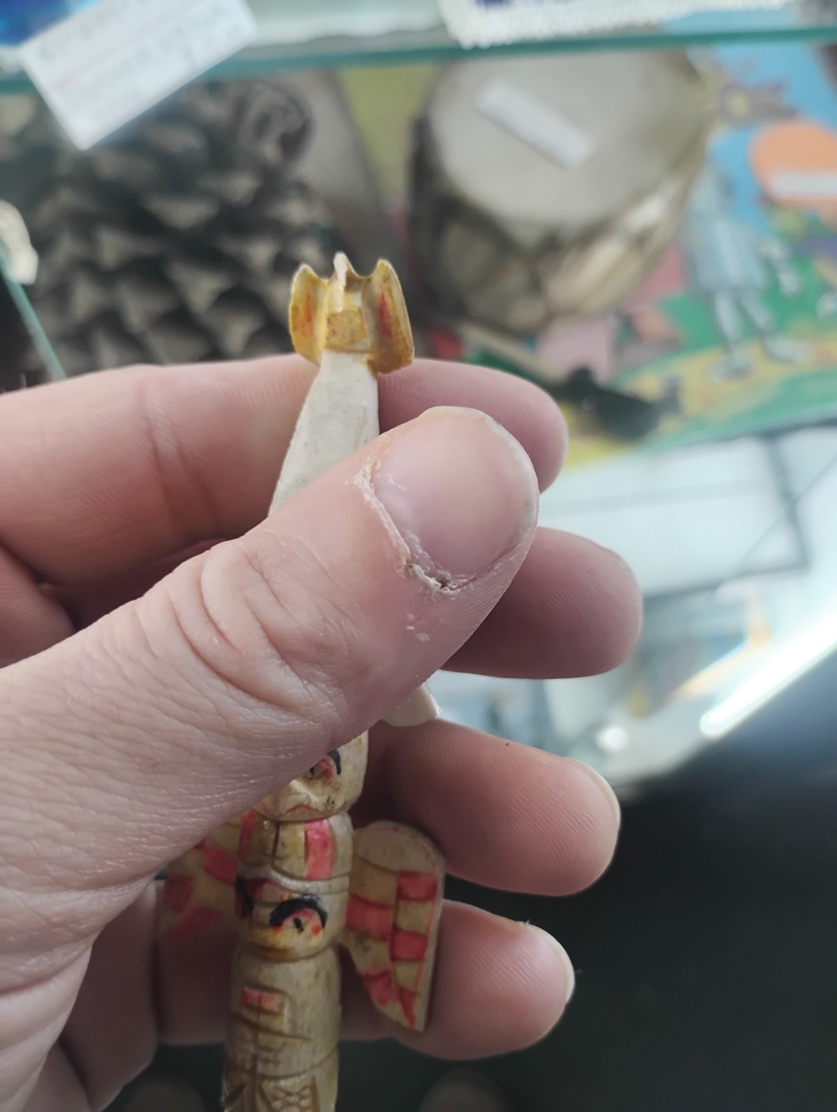 Authentic Inuit 1950 Totems Alaska