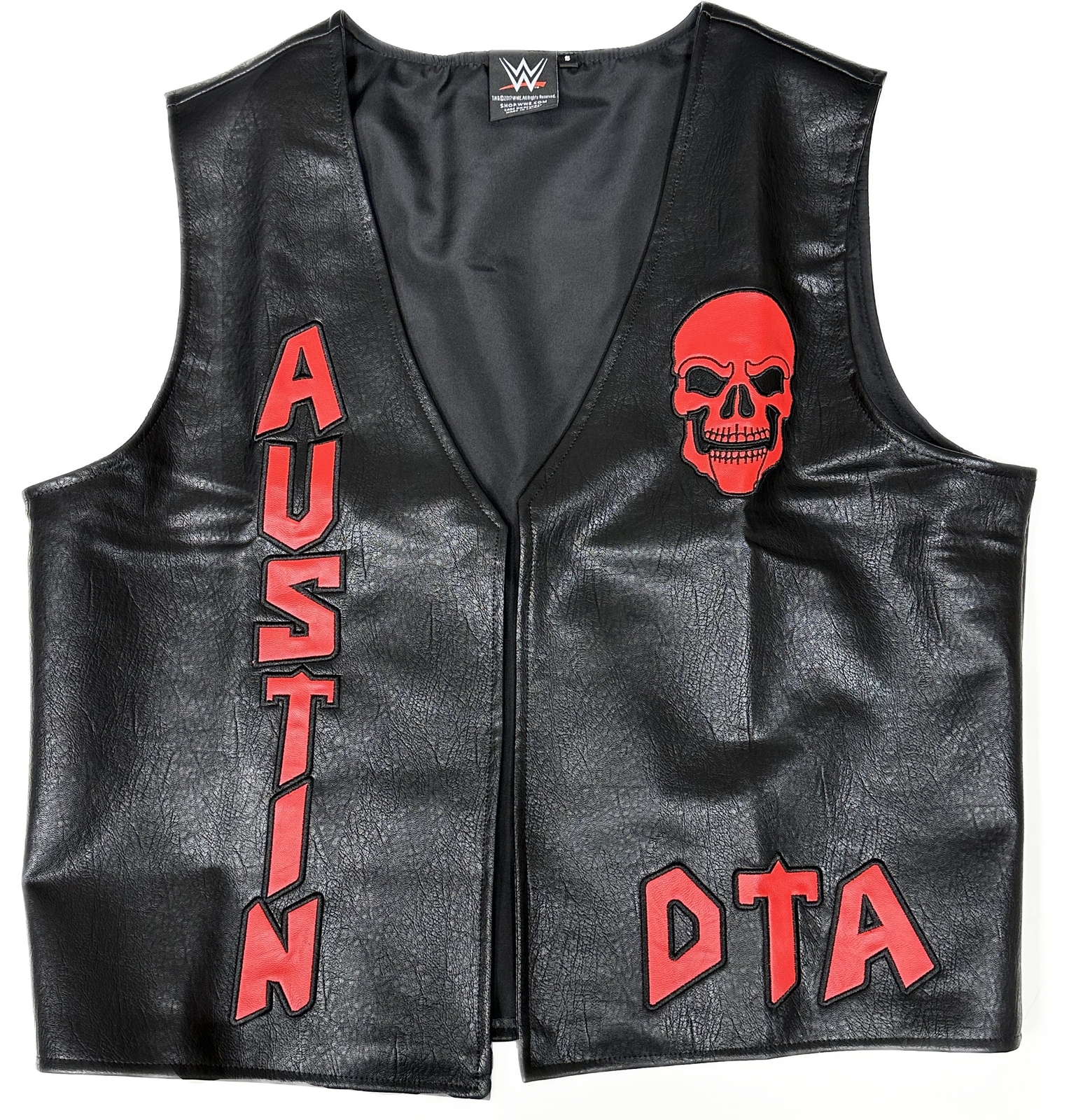 Stone Cold Steve Austin DTA Don't Trust Anybody Red Logo Replica Vest