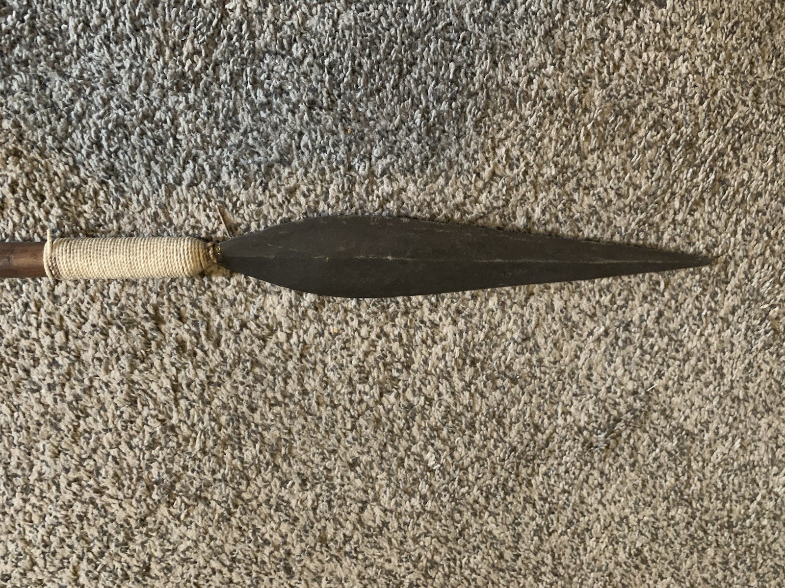Antique Maasai Hunting Spear . 45inches