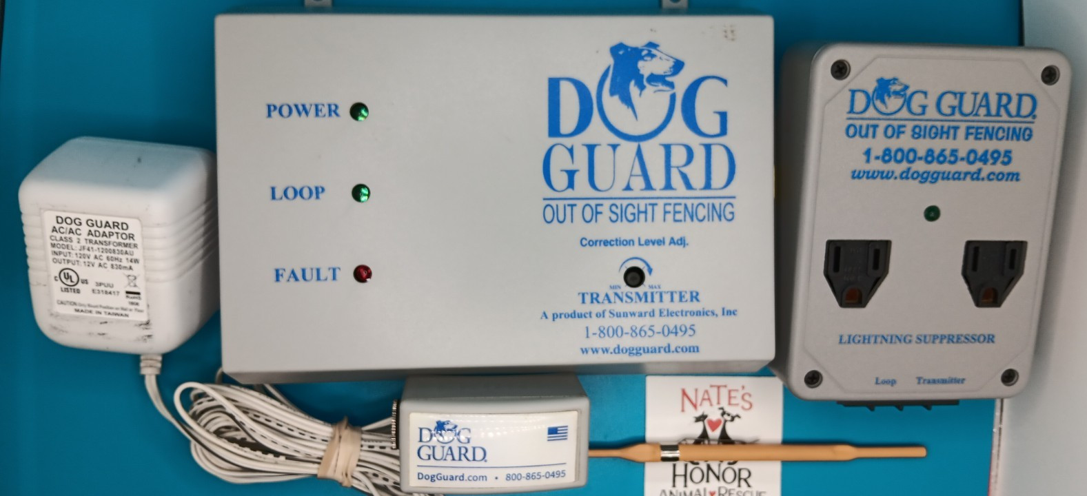 DOG GUARD T-4 Transmitter With DG9XT 7kR Non-Coded Receiver