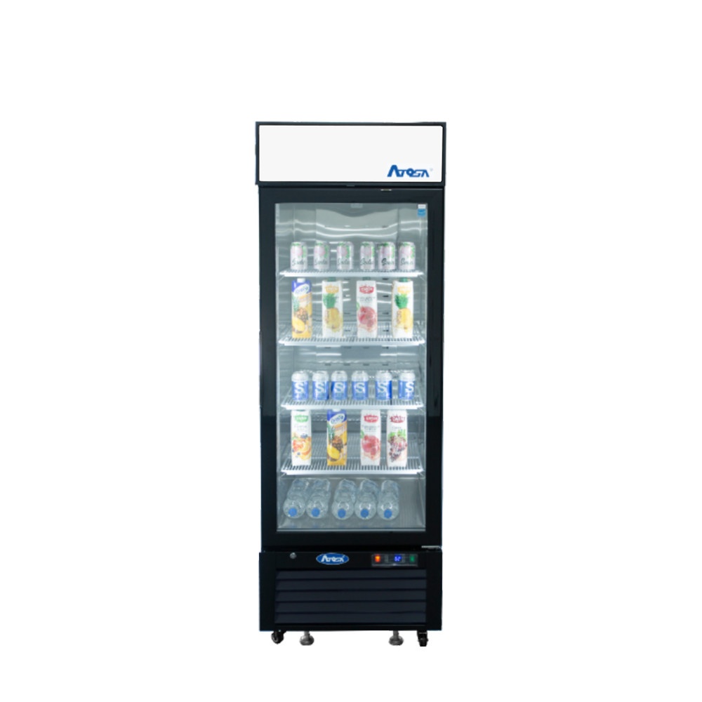 Atosa MCF8722GR, 1 GLASS Door REFRIGERATOR