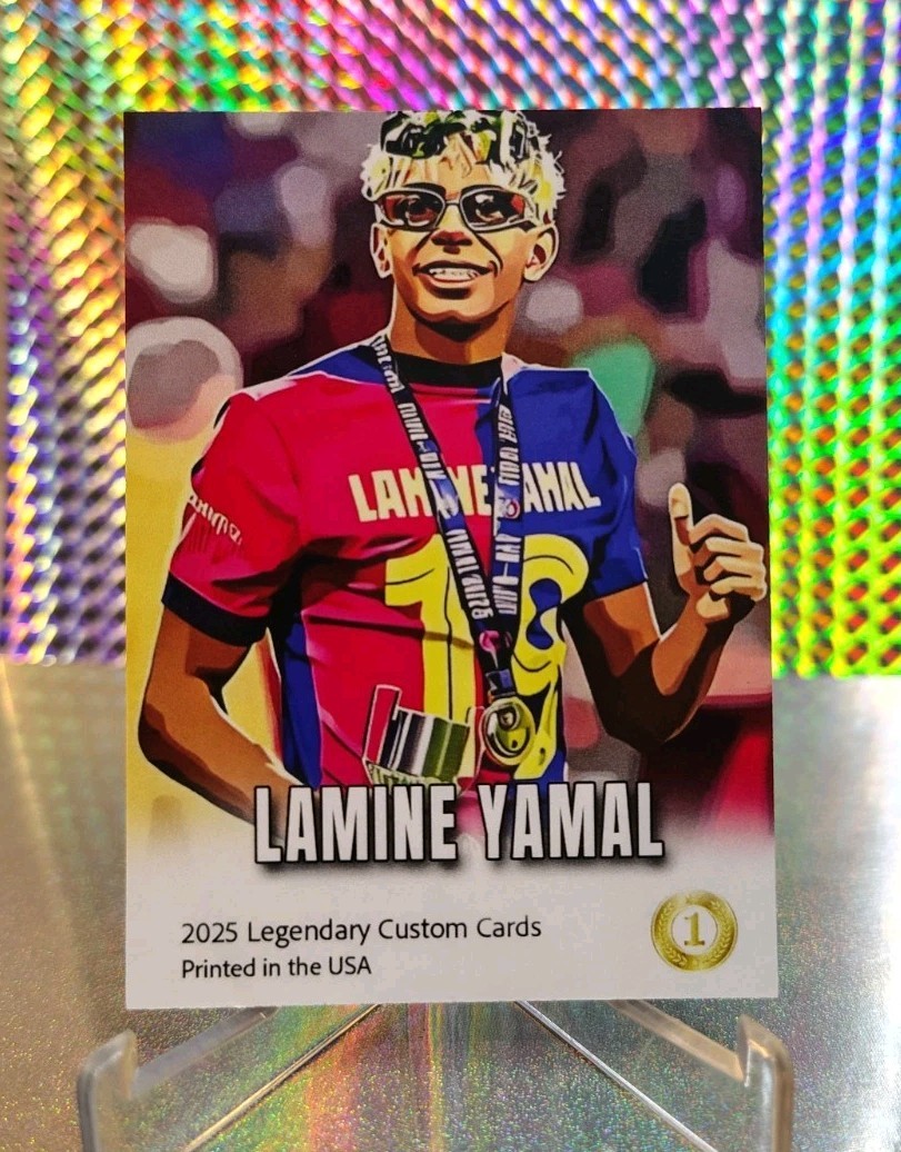 Custom Lamine Yamal Fan Art Card