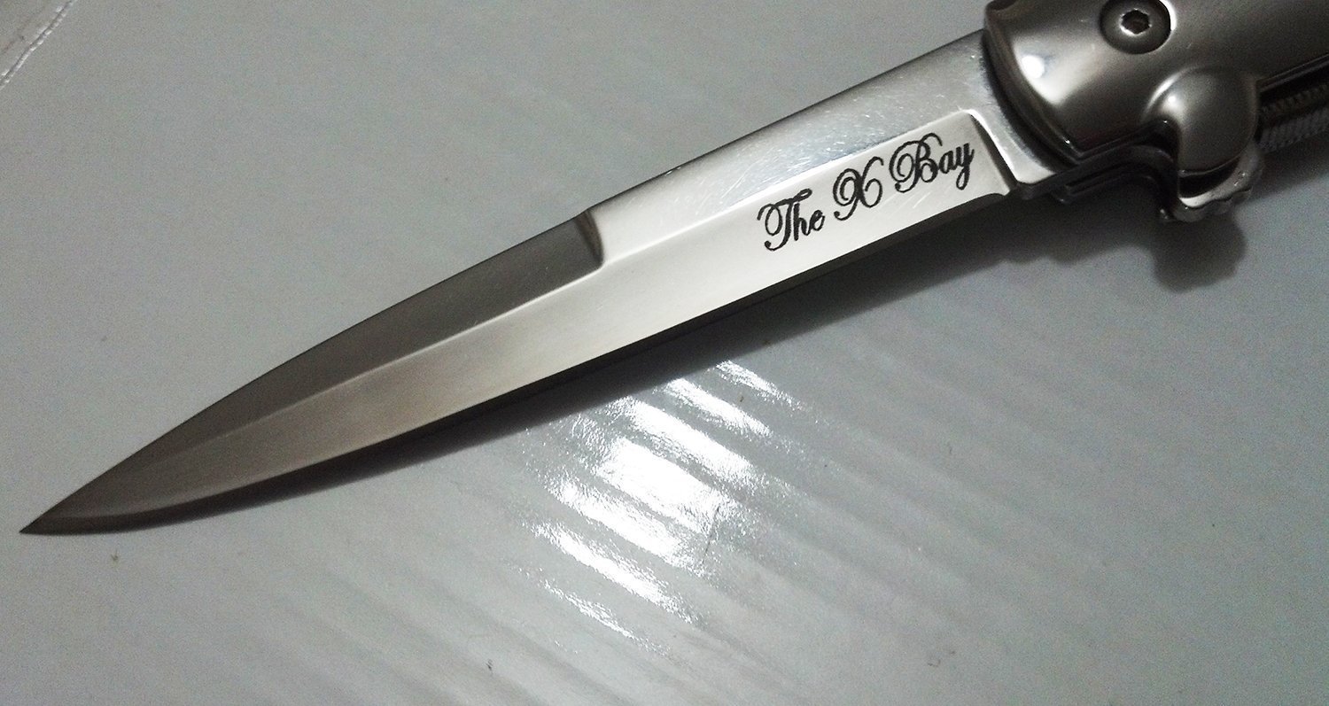 9" Pearl Handle Blade Michael Corleone Godfather Pocket Knife SPRING Assisted