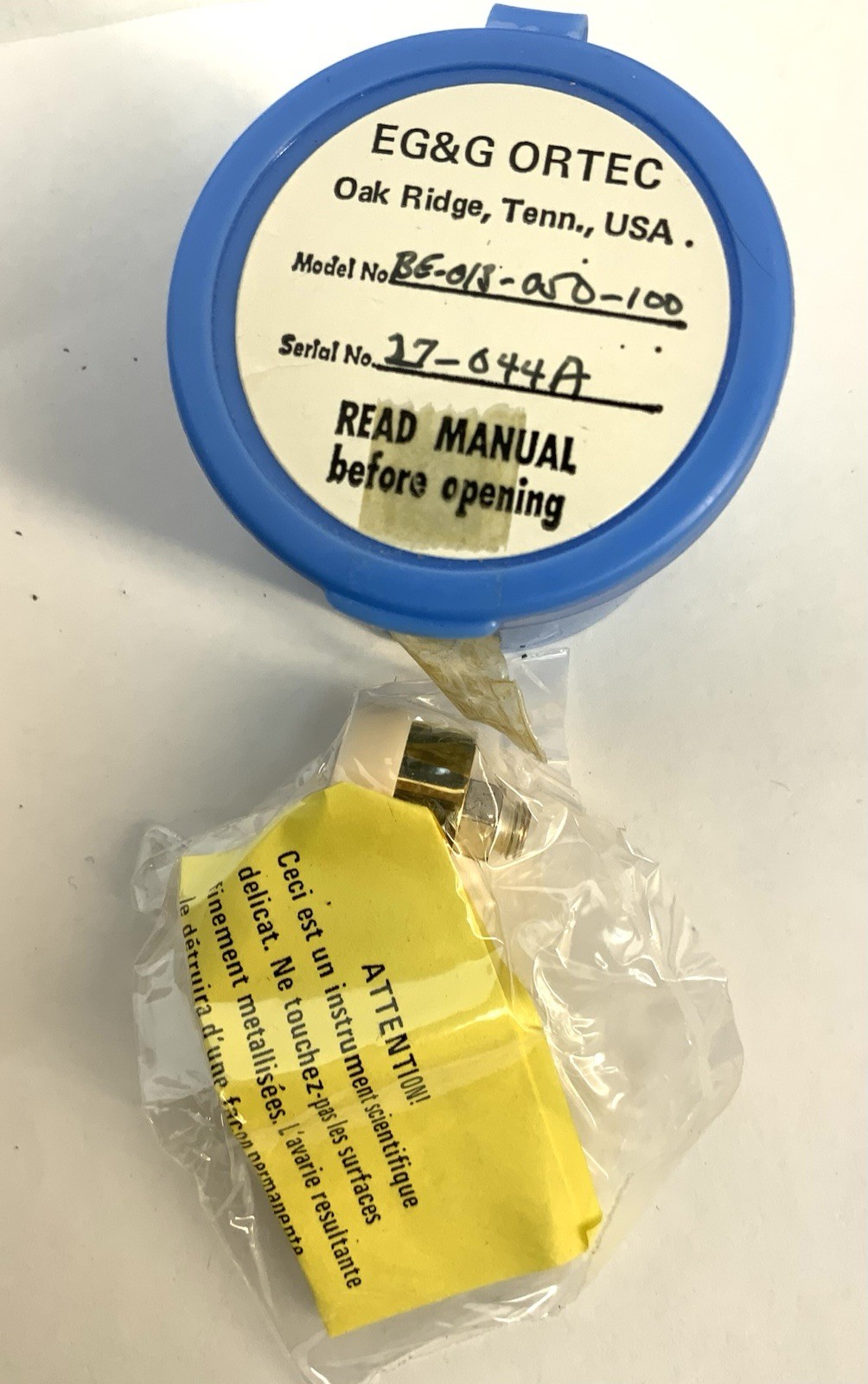 Lot Of 8 Ortec Totally Depleted Silicon Surface Barrier Detector 2 Sealed New