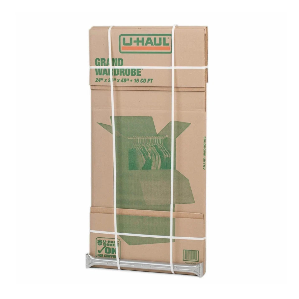 Grand Wardrobe Moving Box 24 x 24 x 48 HUGE Shipping & Moving Boxes