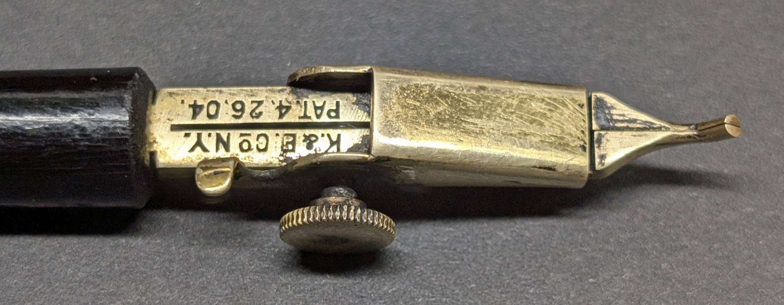 Keuffel Esser No 3224 Payzant Lettering Pen Size 3 Freehand 1904 PAT