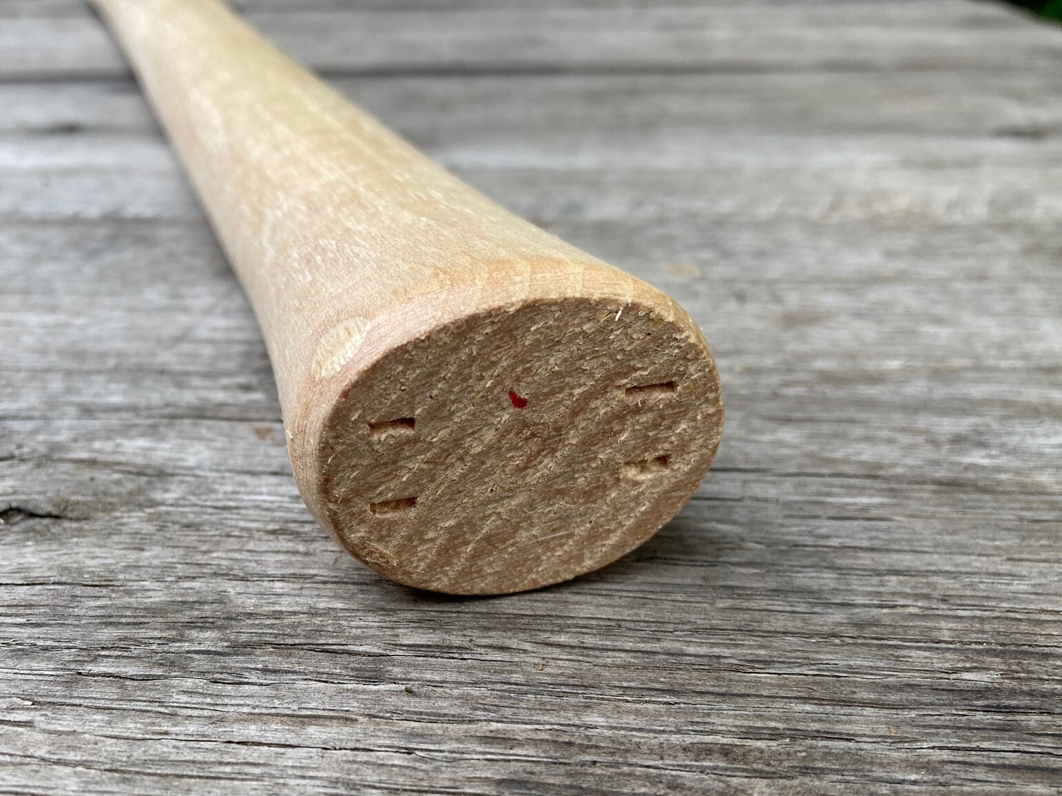 28" Single Bit Straight Miners / Fellers Hickory Axe Handle. USA