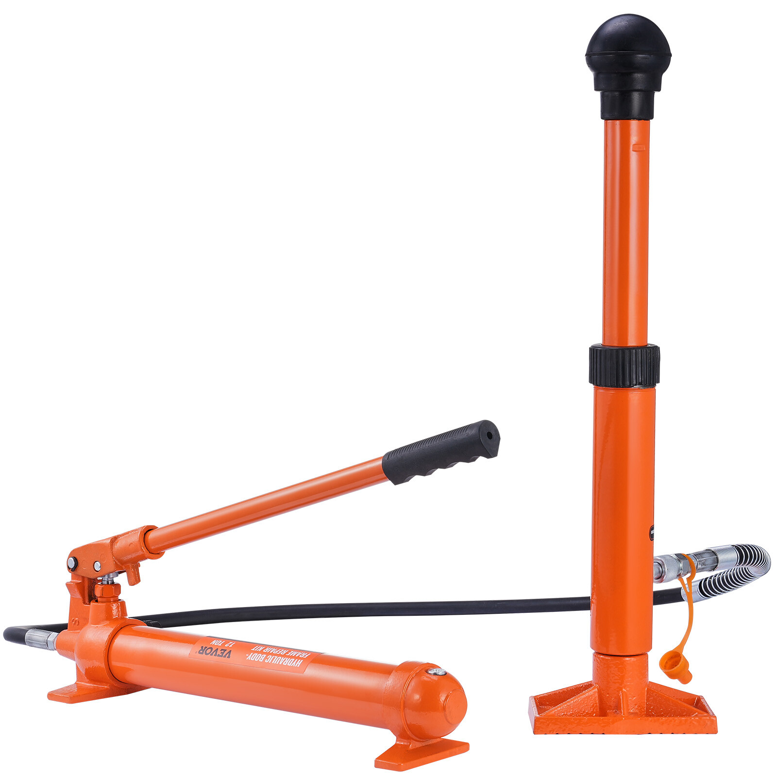 VEVOR 12 Ton Porta Power Hydraulic Jack Air Pump Lift Ram Body Frame Repair Kits