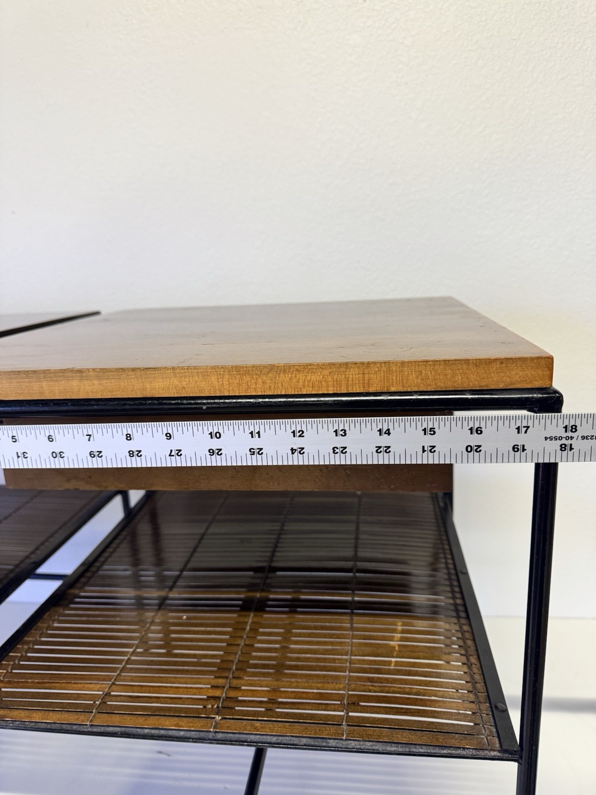 Mid Century Modern Pair of PAUL MCCOBB Wrought Iron PLANNER GROUP End Tables