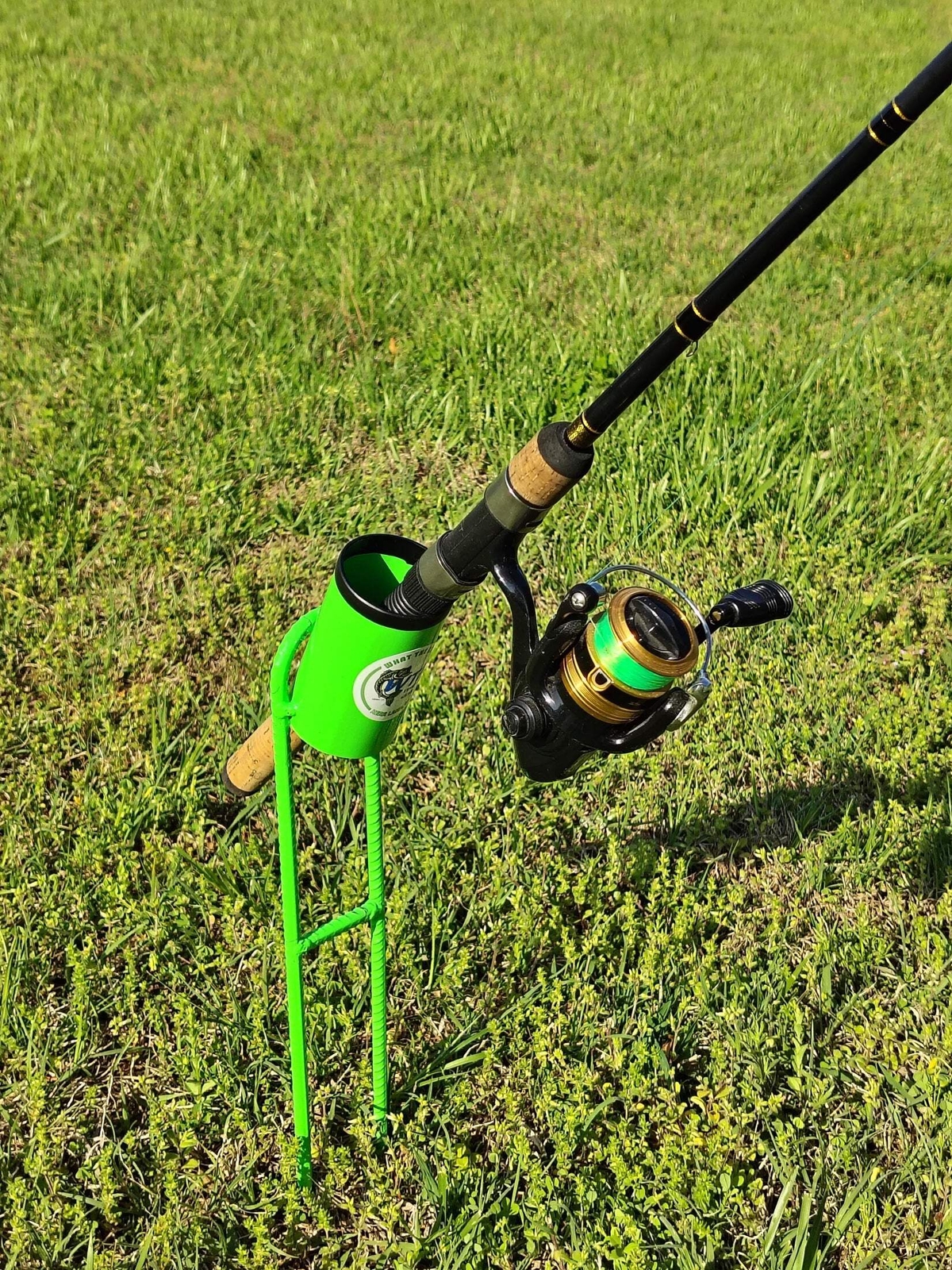 Reel It In: Standard Duty Bank Fishing Rod Holder