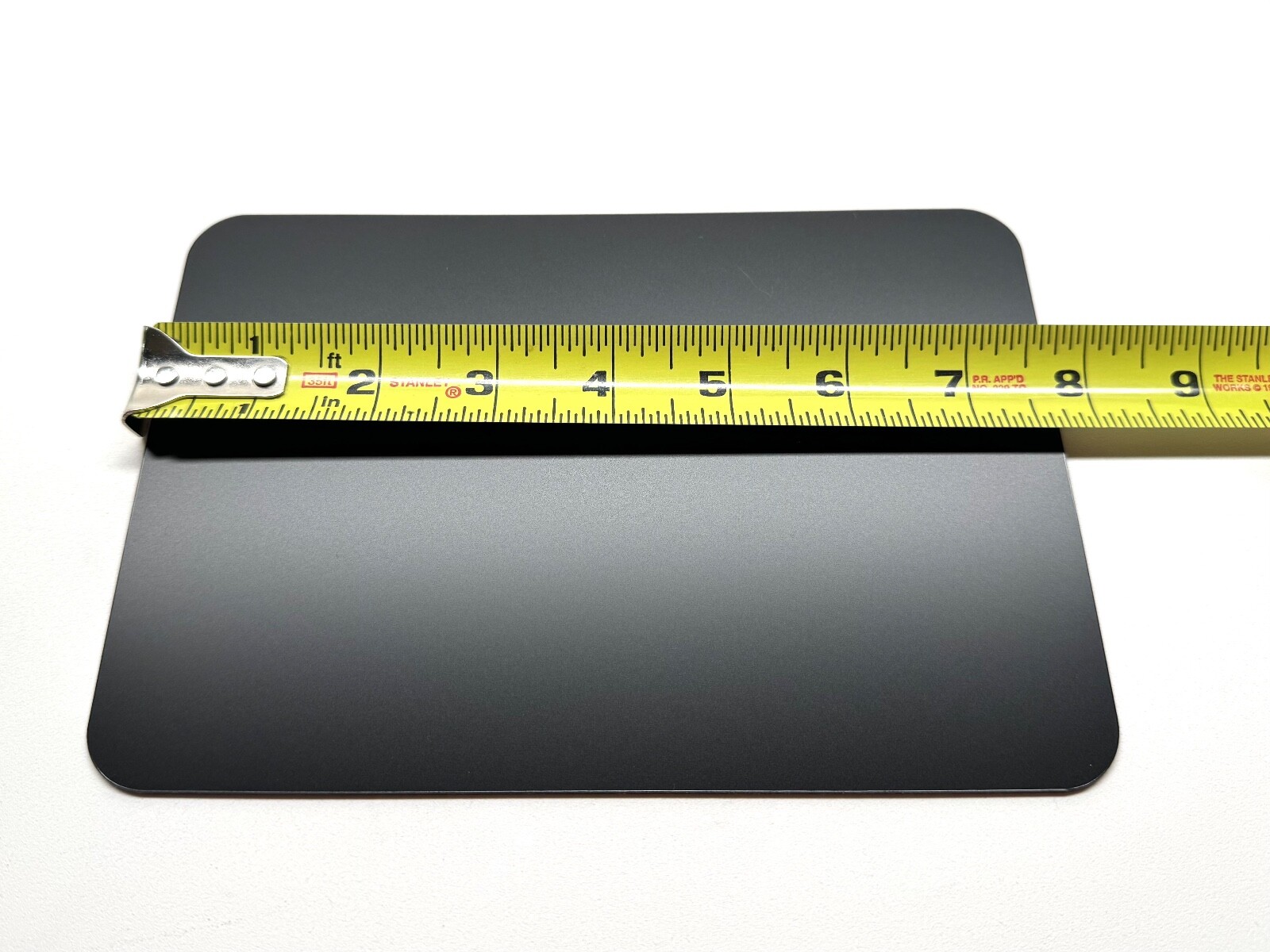 Rowmark High Impact Acrylic Plastic Sheet/Blank/Cut-Off 1/16" 1.5mm MATTE BLACK